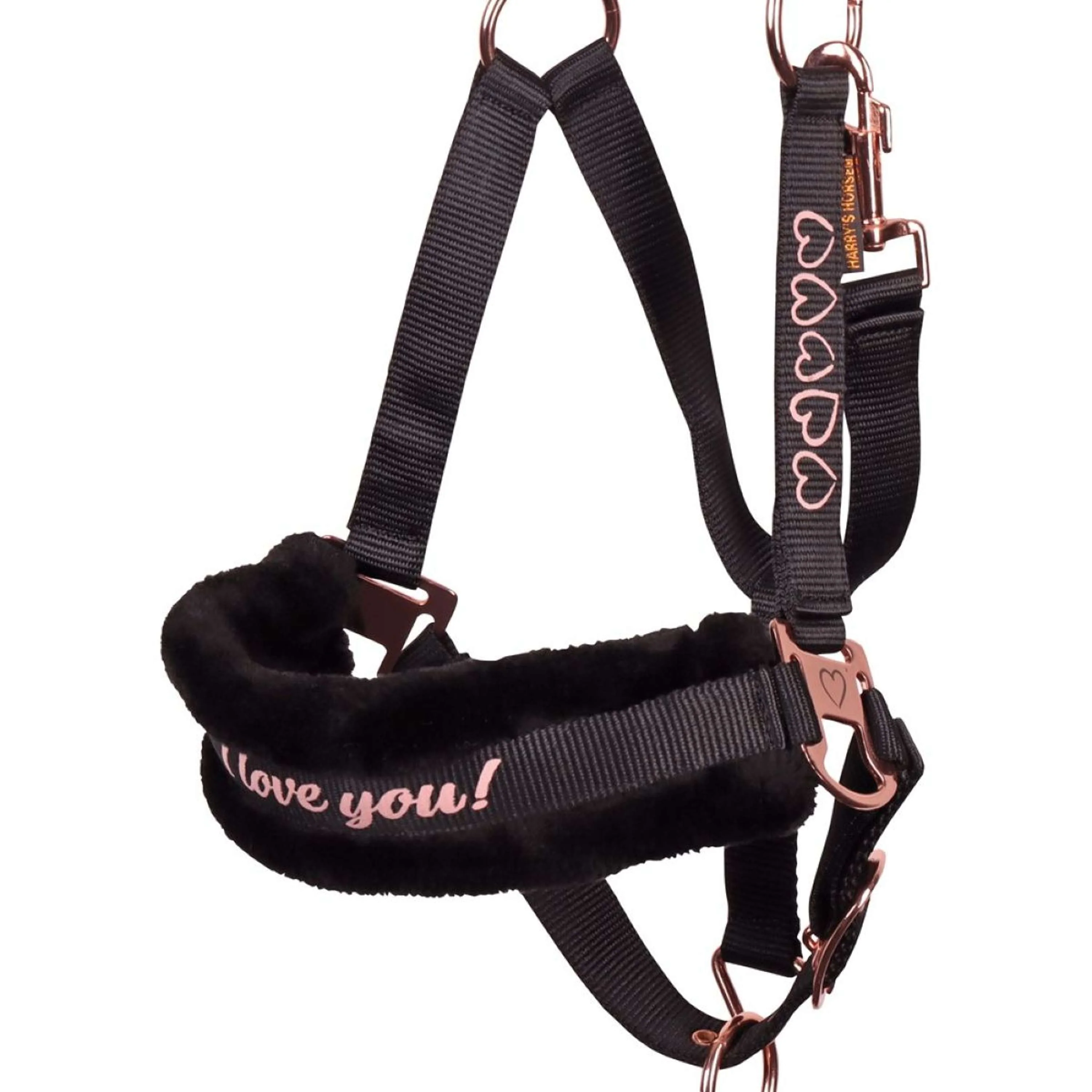 Harry's Horse Ensemble Licol Love Noir - Image 2