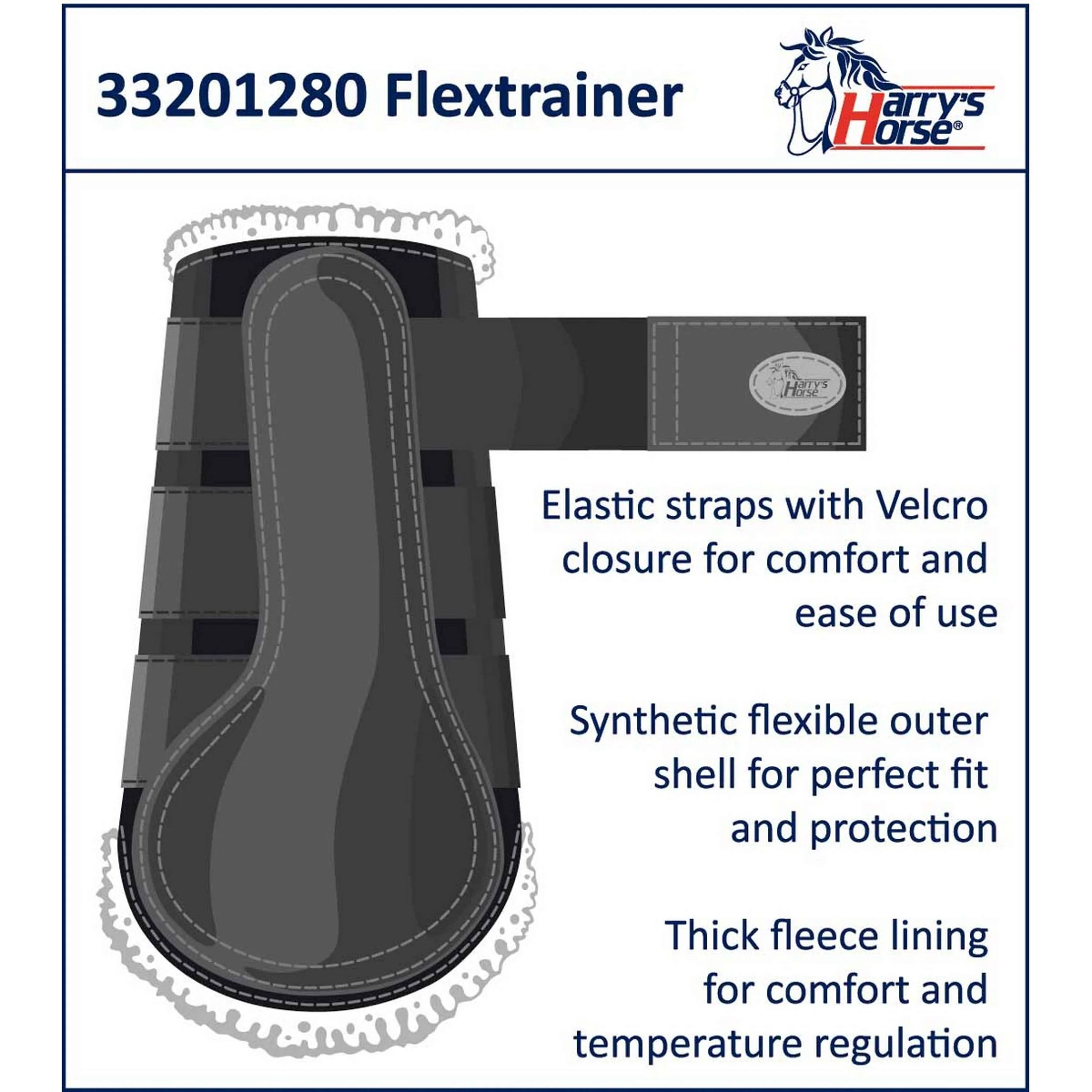 Harry's Horse Guêtres Flextrainer Marron - Image 3