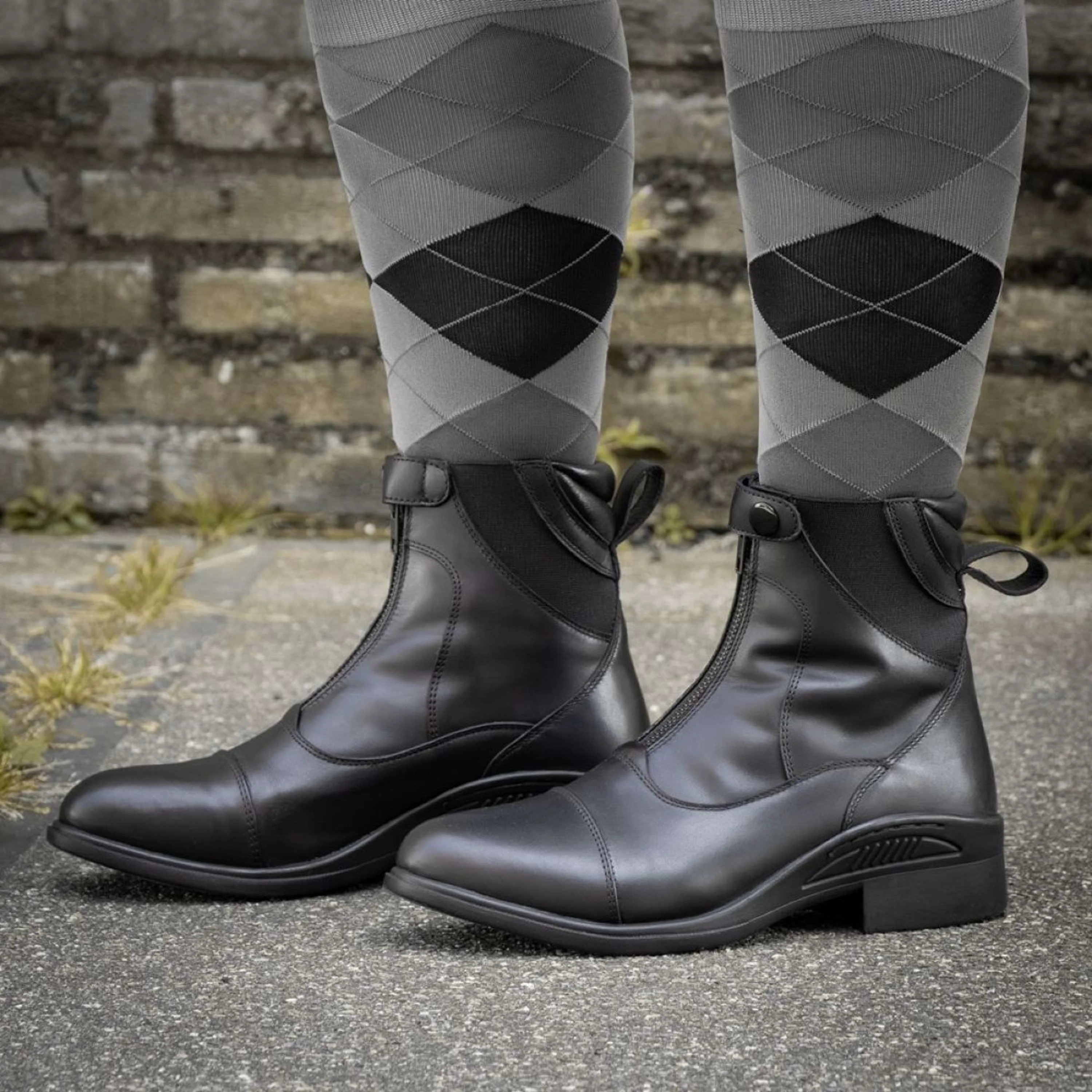 Harry's Horse Jodhpurs Leder Avoriaz Fourré Noir