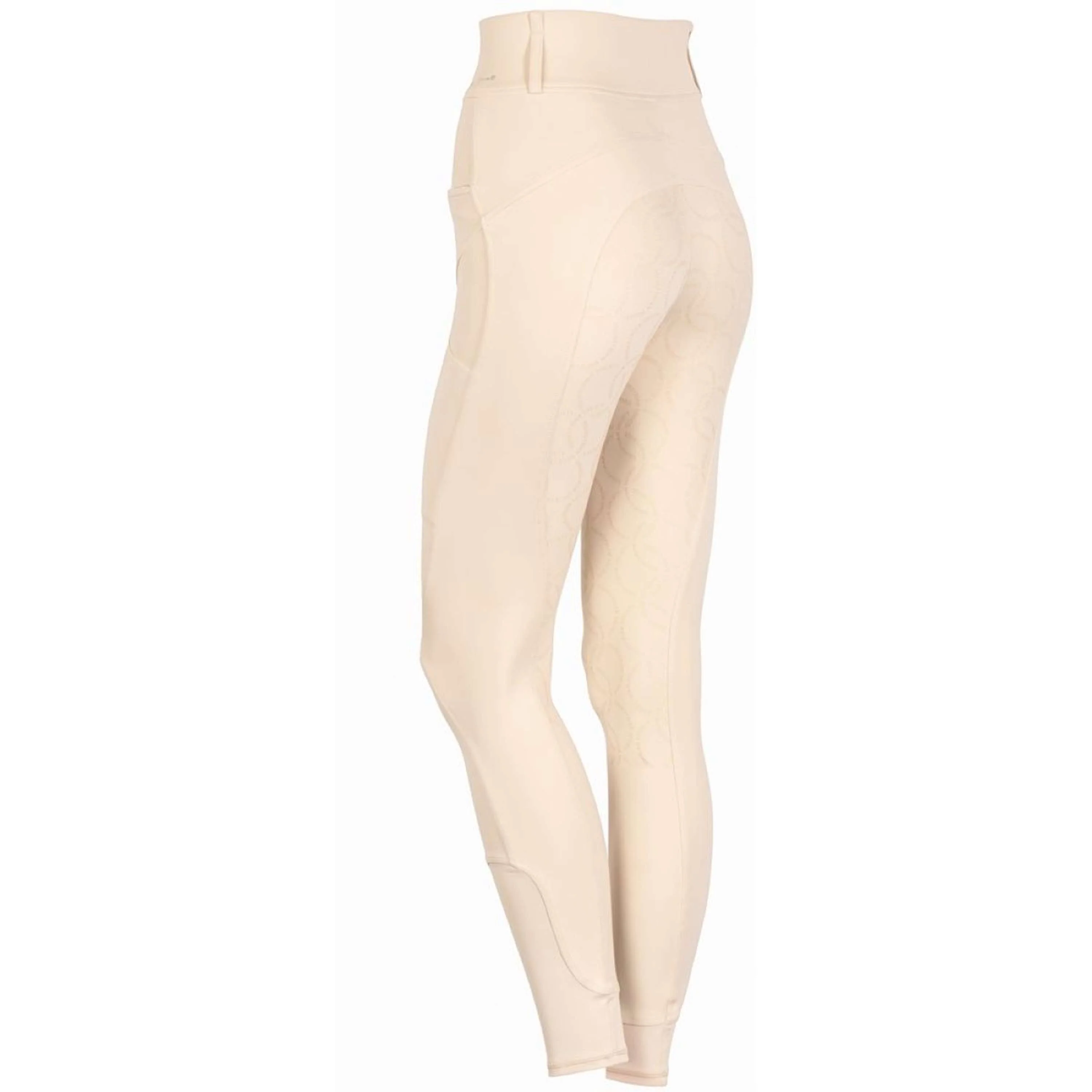 Harry's Horse Legging d'Équitation Equitights EQS Ivory Full Grip Crème