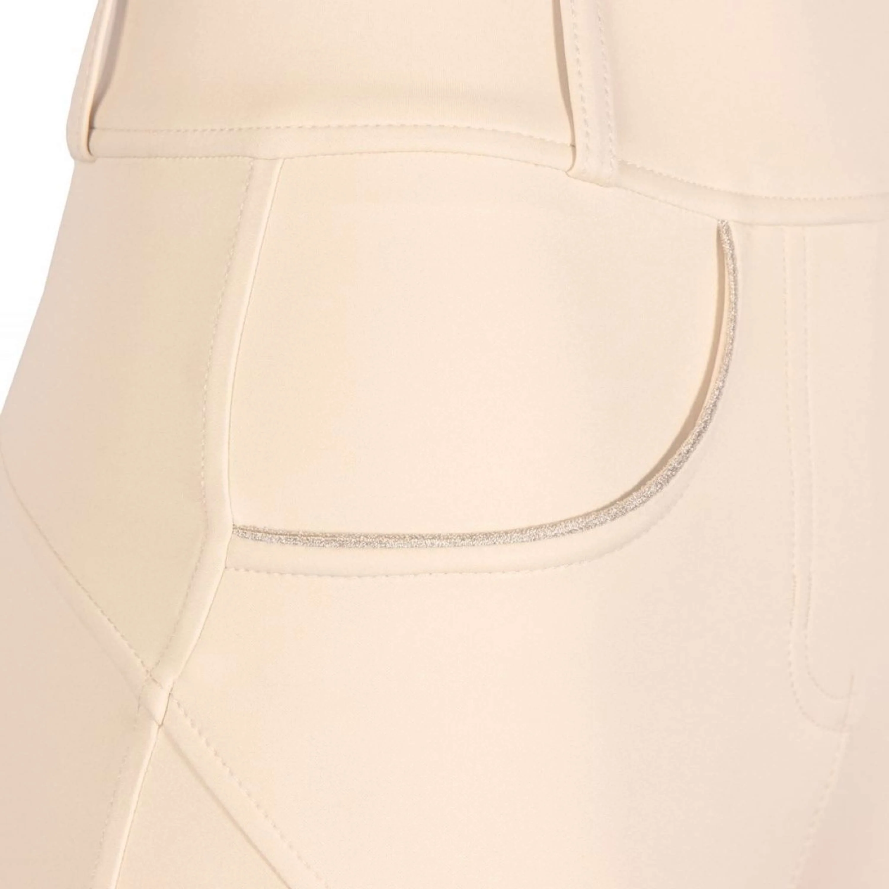 Harry's Horse Legging d'Équitation Equitights EQS Ivory Full Grip Crème - Image 4