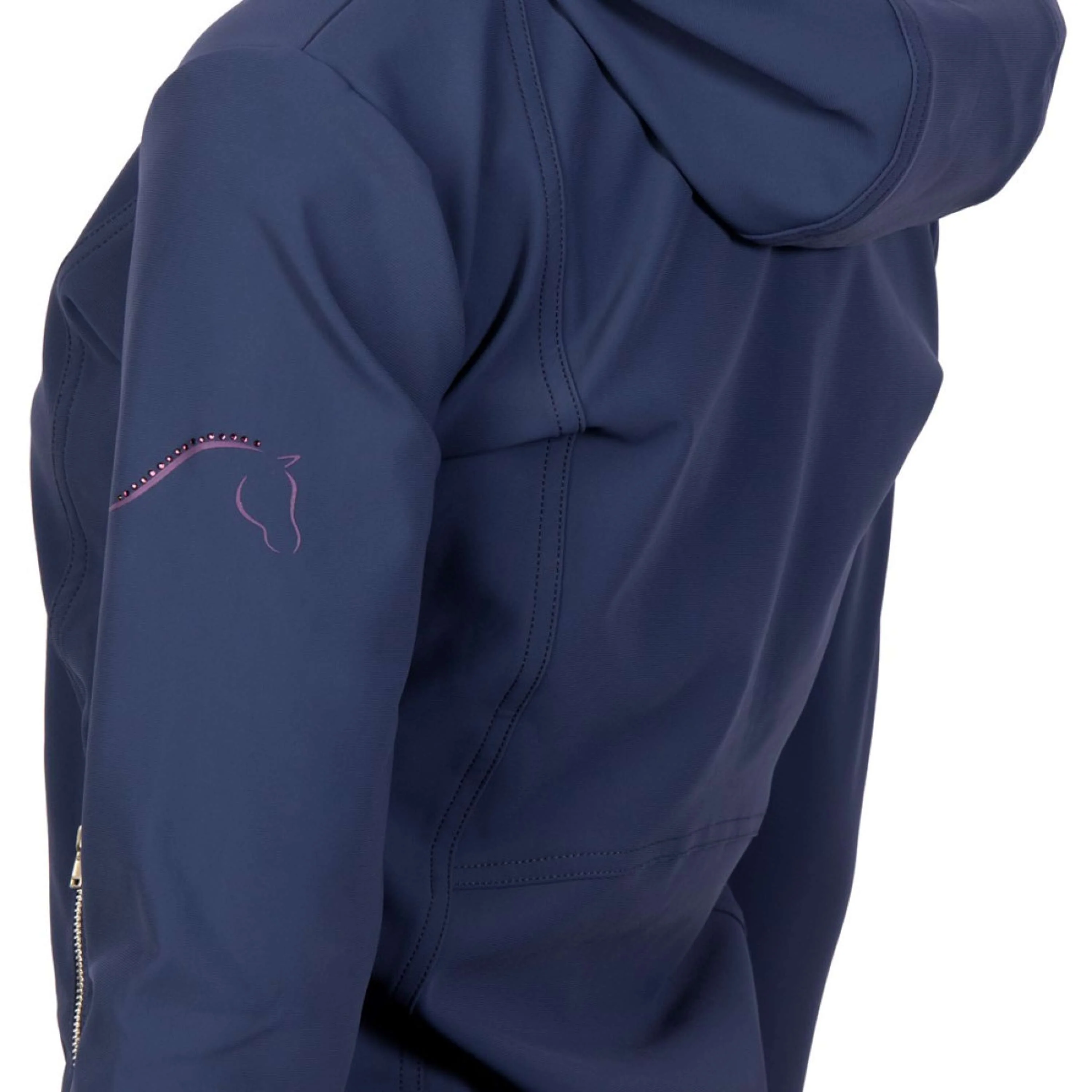 Harry's Horse Manteau d'été Denici Cavalli Purple Passion Peacoat - Image 4