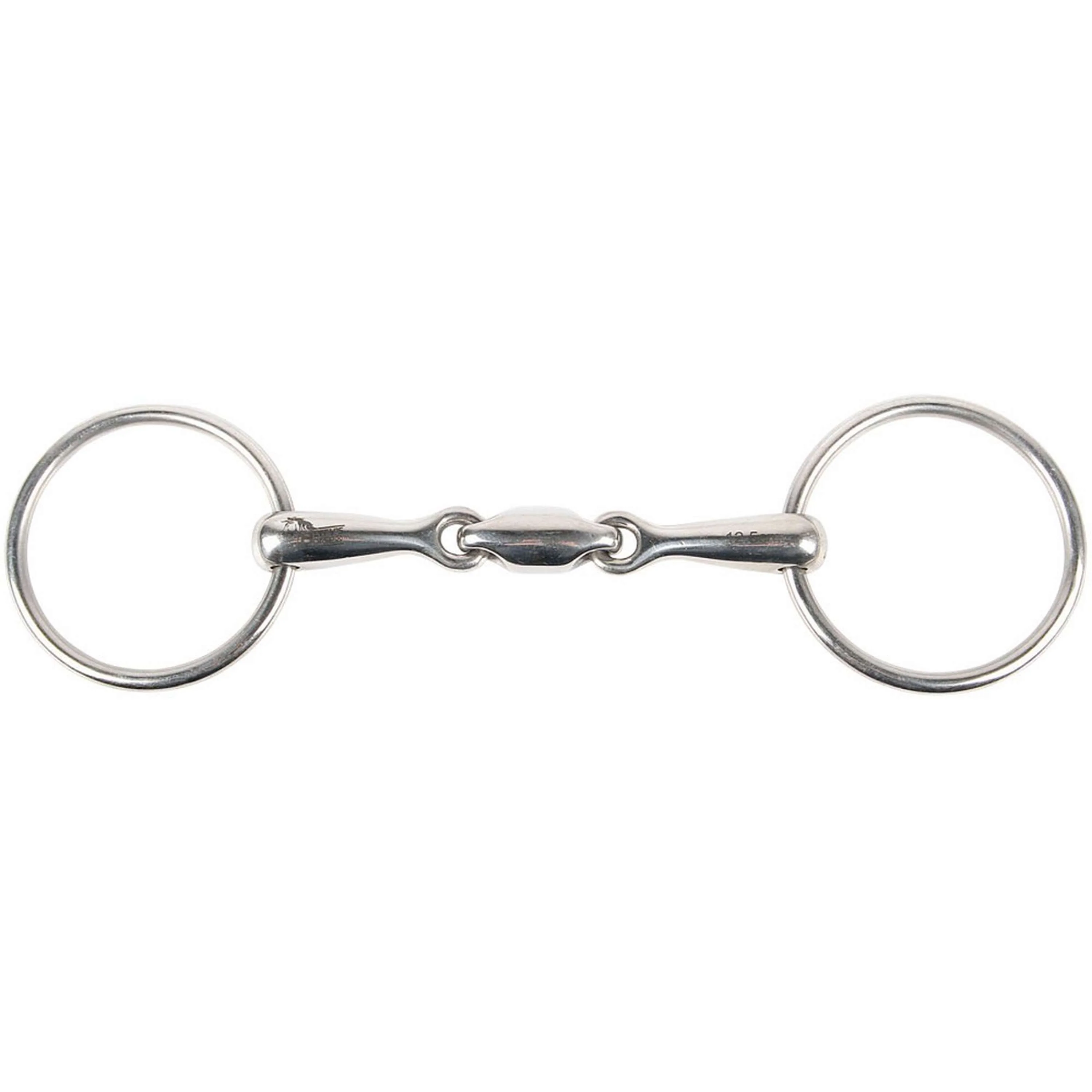 Harry's Horse Mors de Filet Caoutchouc Double Brisure Diun