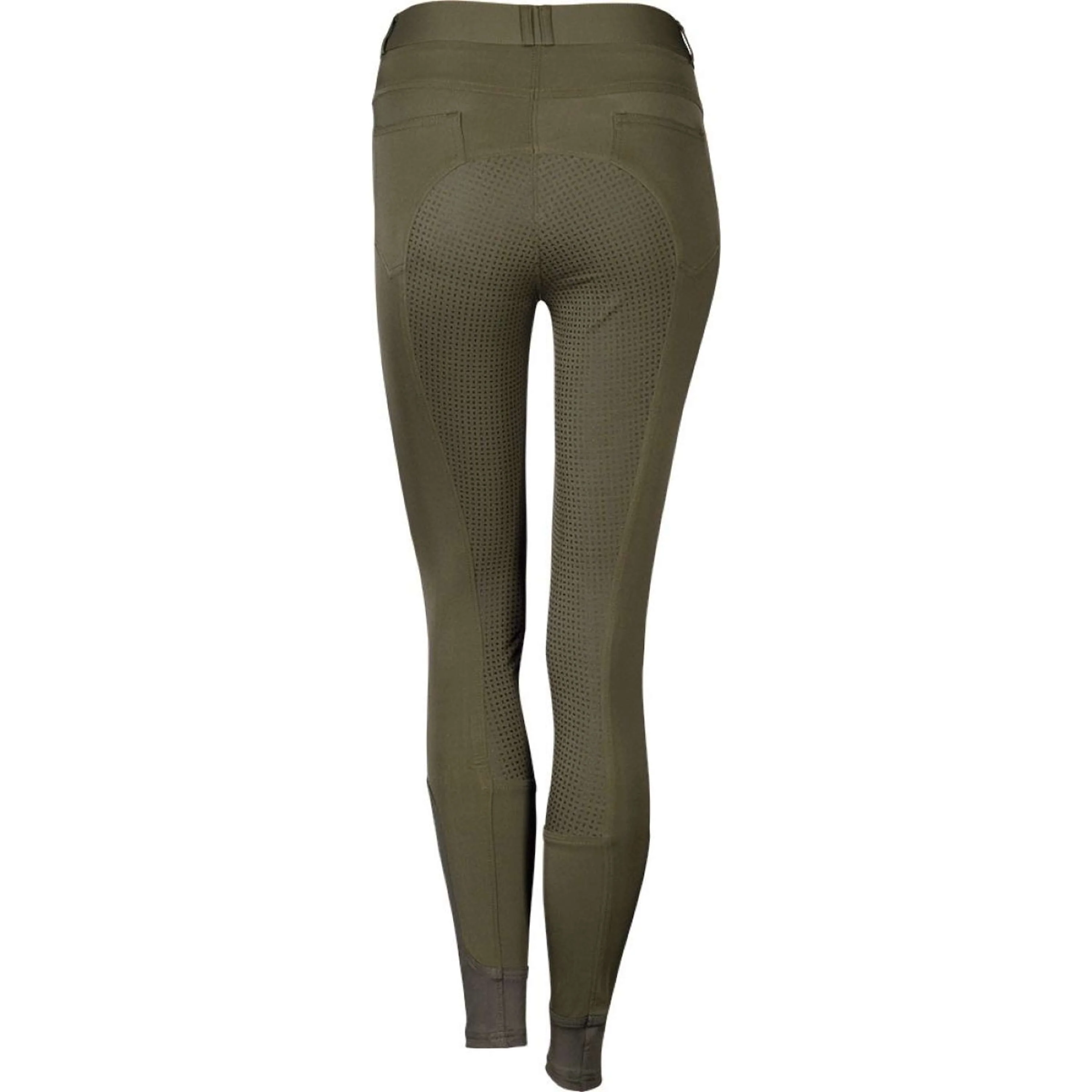 Harry's Horse Pantalon d'Équitation Redwood Full Grip Armée Verte - Image 2