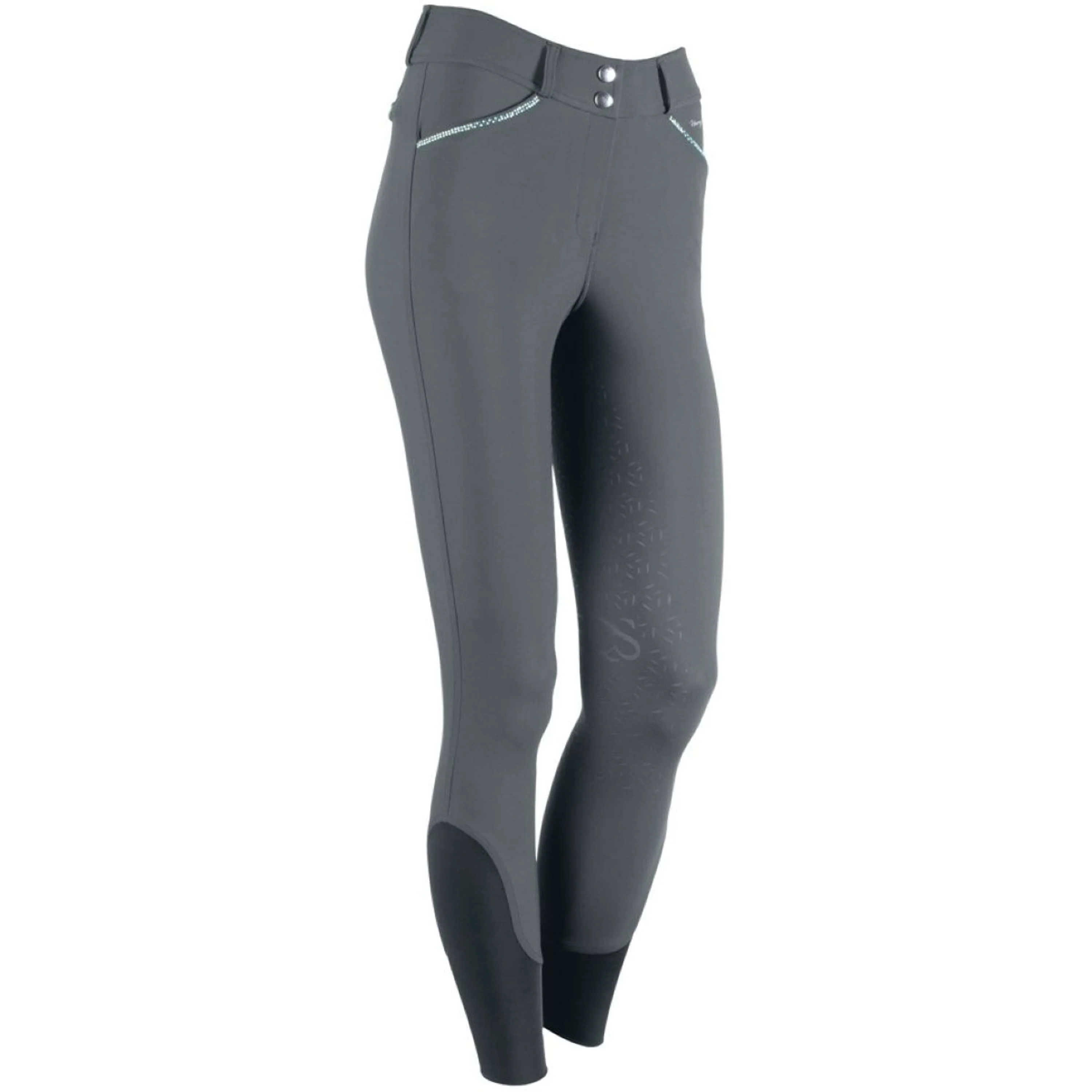Harry's Horse Pantalon d'Équitation Trendy Full Grip Black Sand