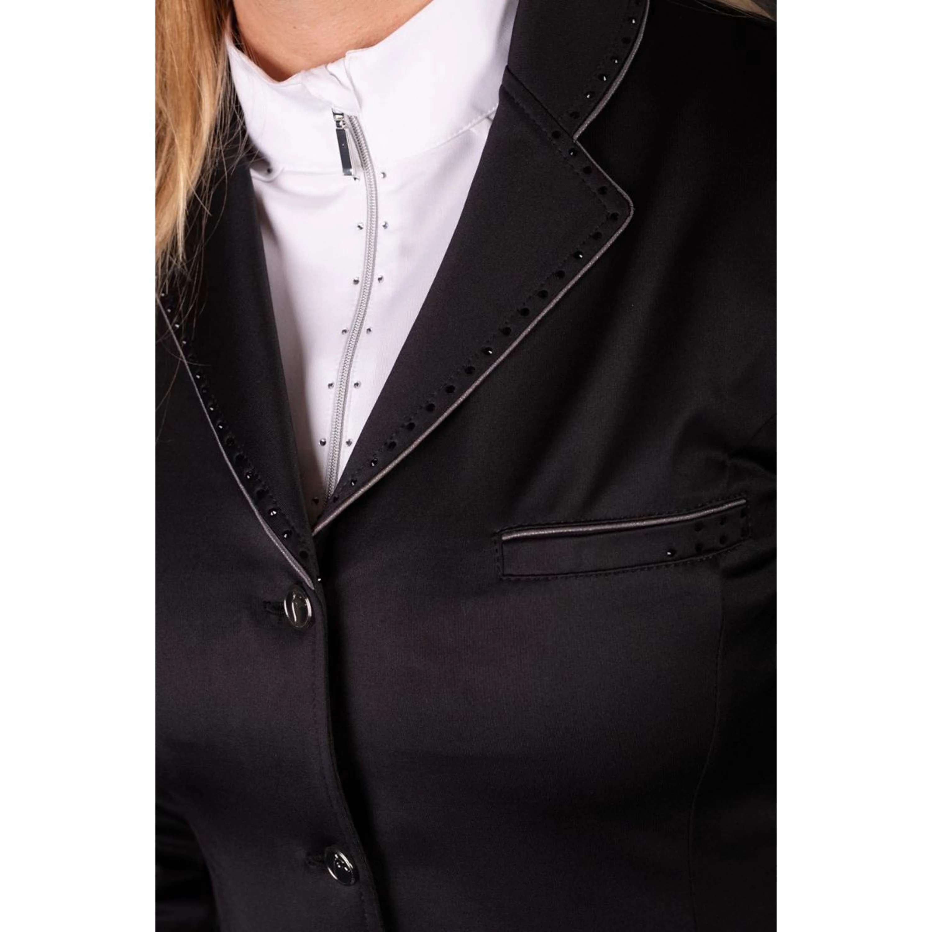 Harry's Horse Petite Veste de Concours Glitter Noir - Image 4