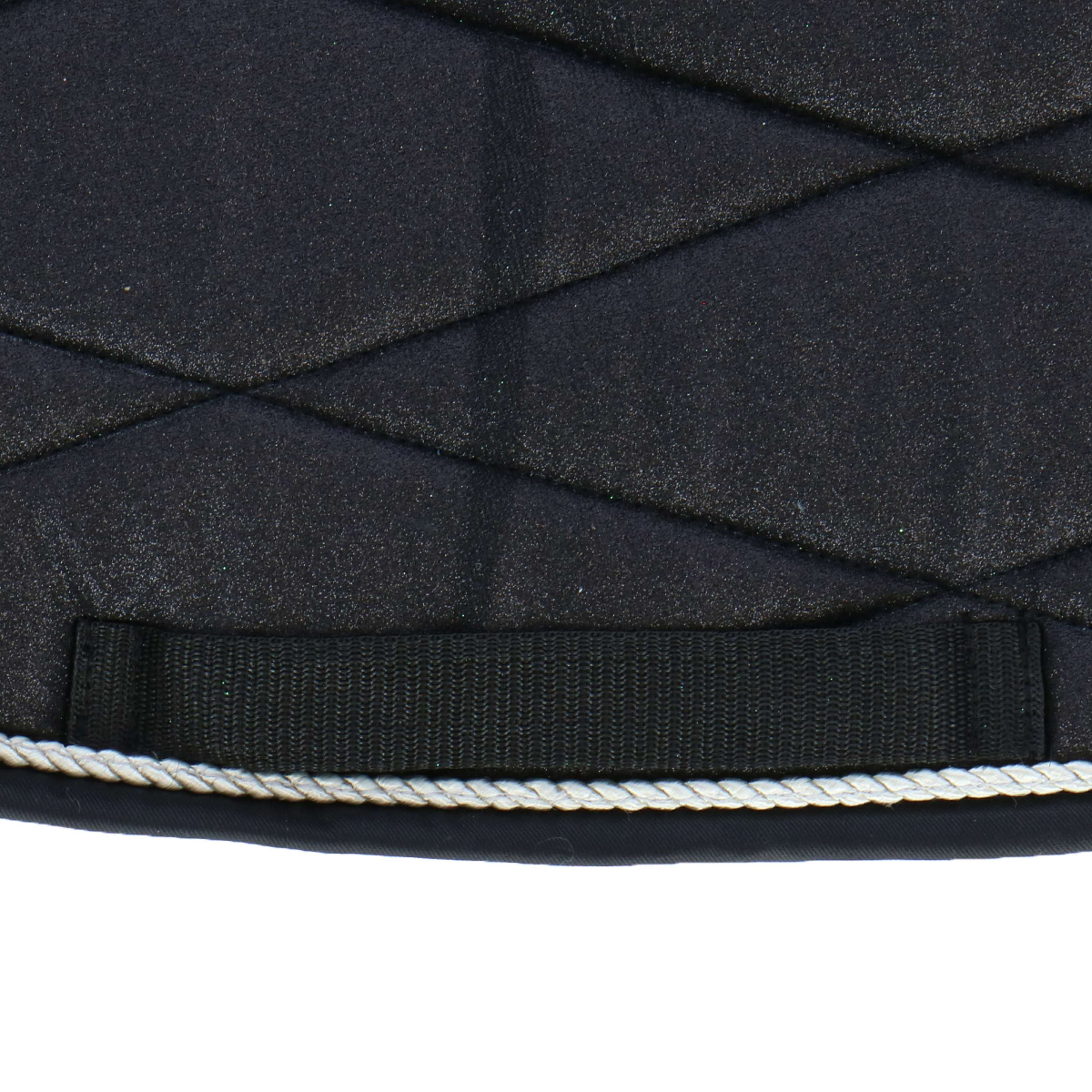 HB Tapis de Selle Sparkling Glitter Shetland Noir - Image 3
