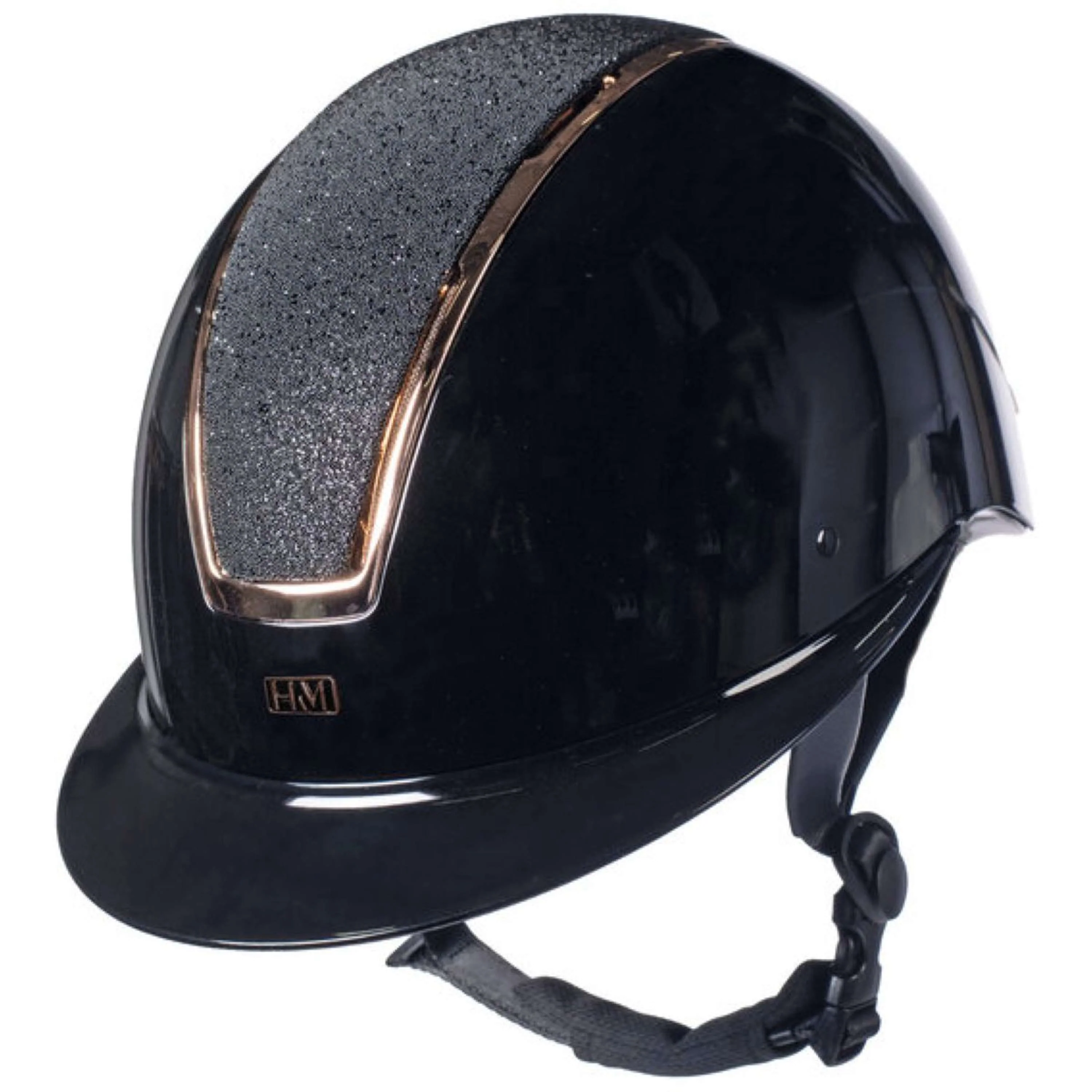 HKM Bombe Lady Shield Brillant Noir/Or Rose