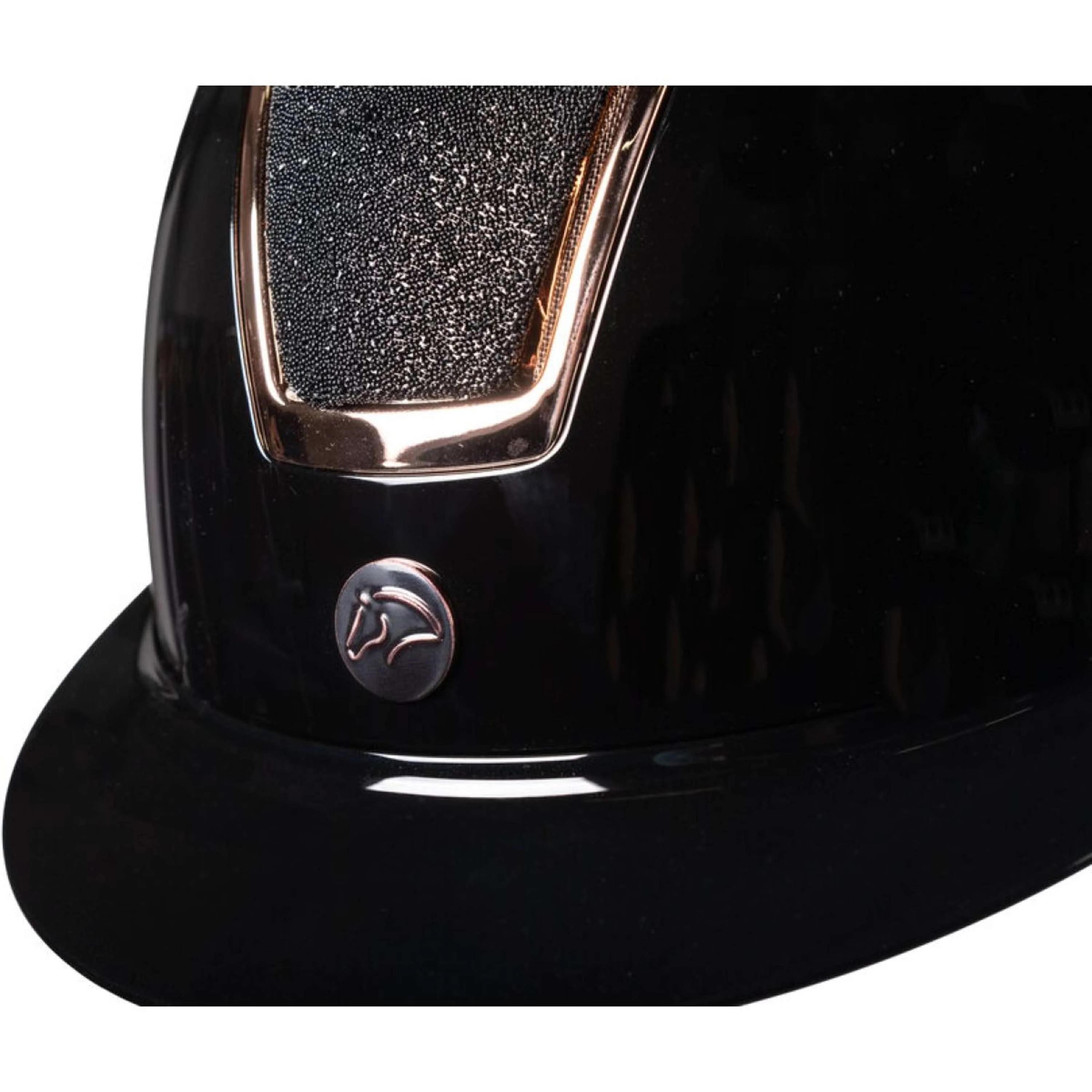 HKM Bombe Lady Shield Brillant Noir/Or Rose - Image 2