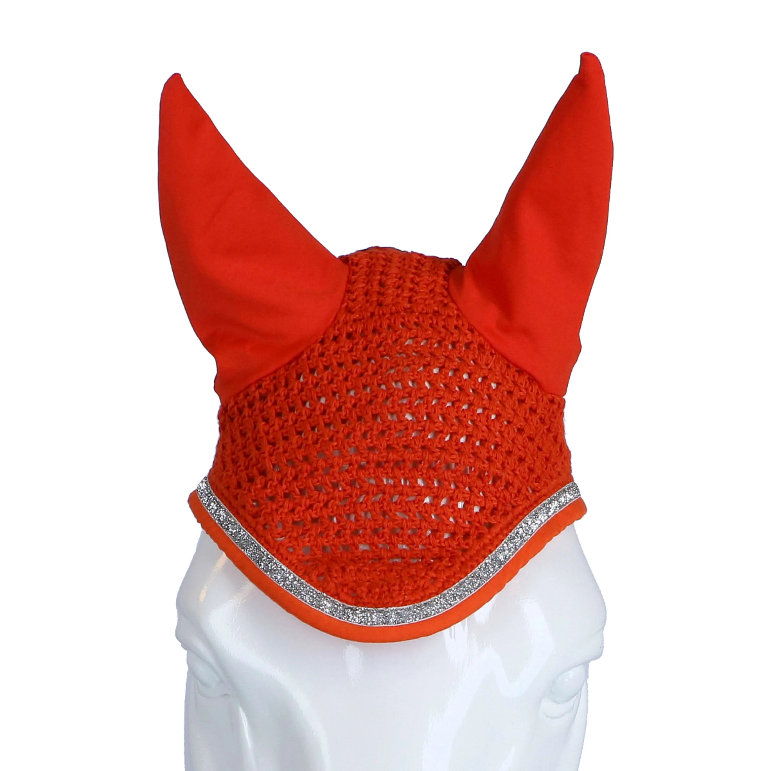 HKM Bonnet Anti-Mouches Romy Coraux orange - Image 2