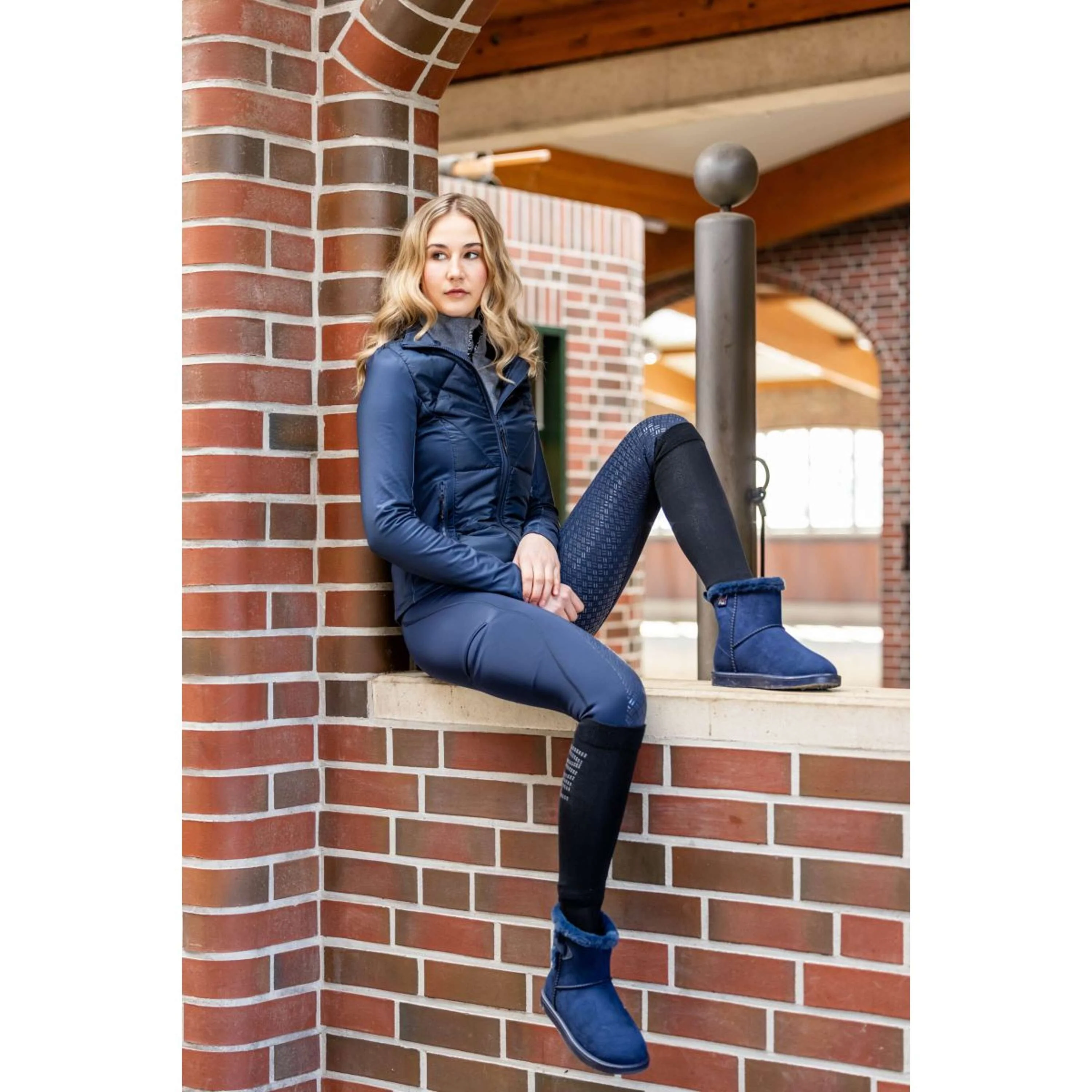 HKM Bottes Allweather Davos Legolin Bleu Foncé - Image 3