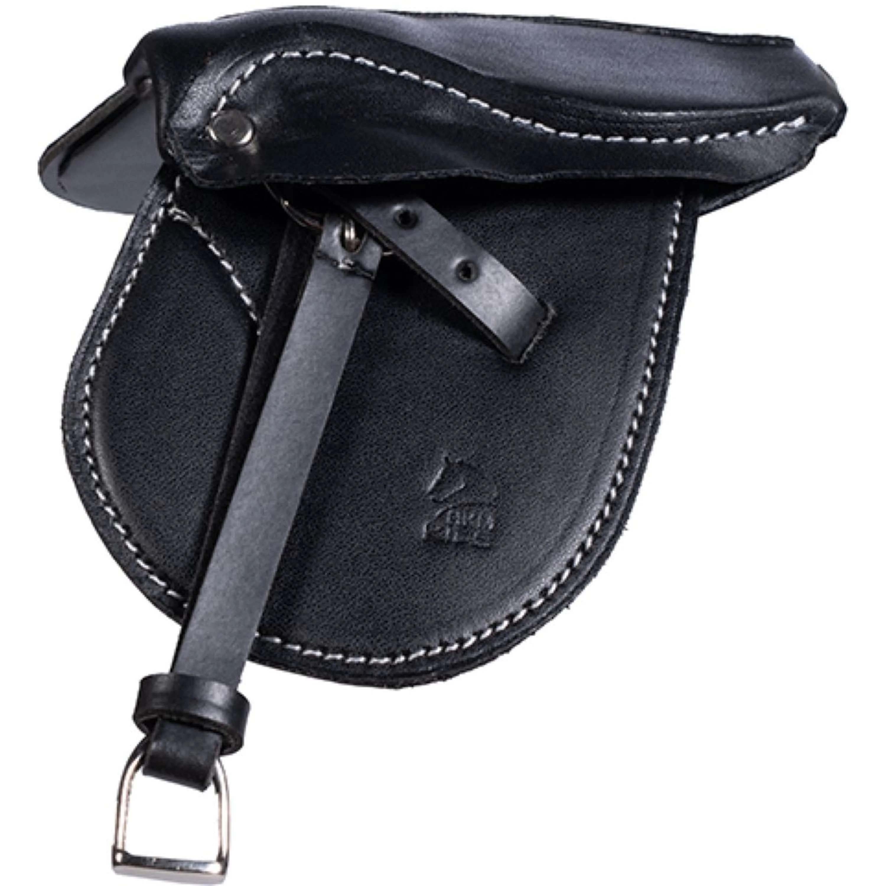 HKM Câlin Poney Ensemble de selle Noir - Image 3