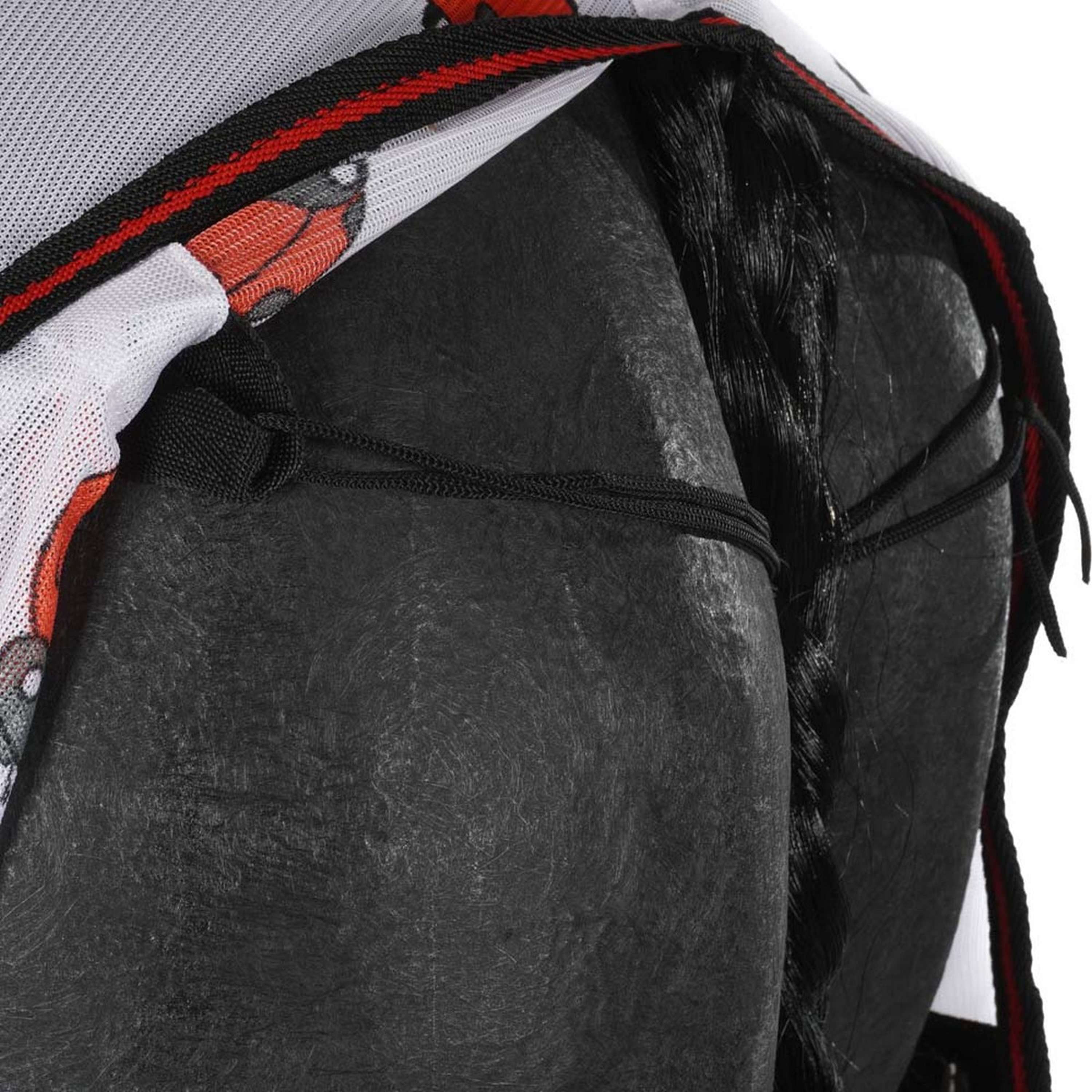 HKM Couverture Anti-Mouches Ladybug Blanc Rouge - Image 5