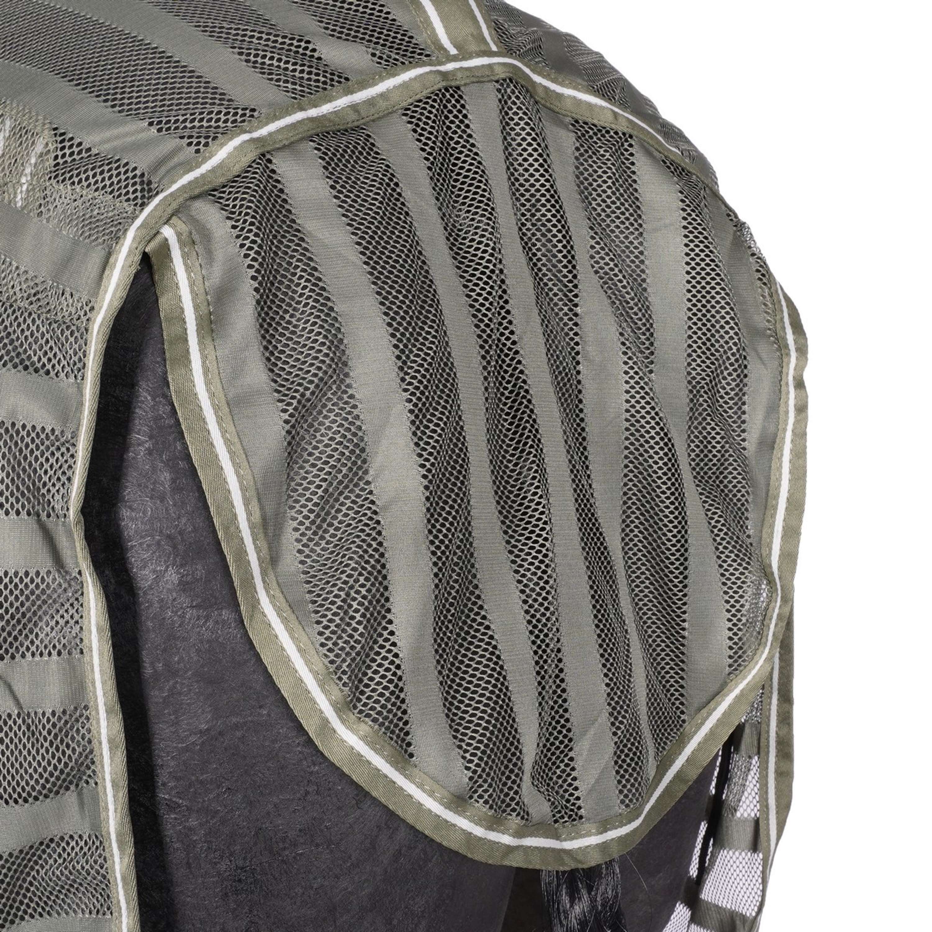 HKM Couverture Anti-Mouches Olive Vert - Image 6
