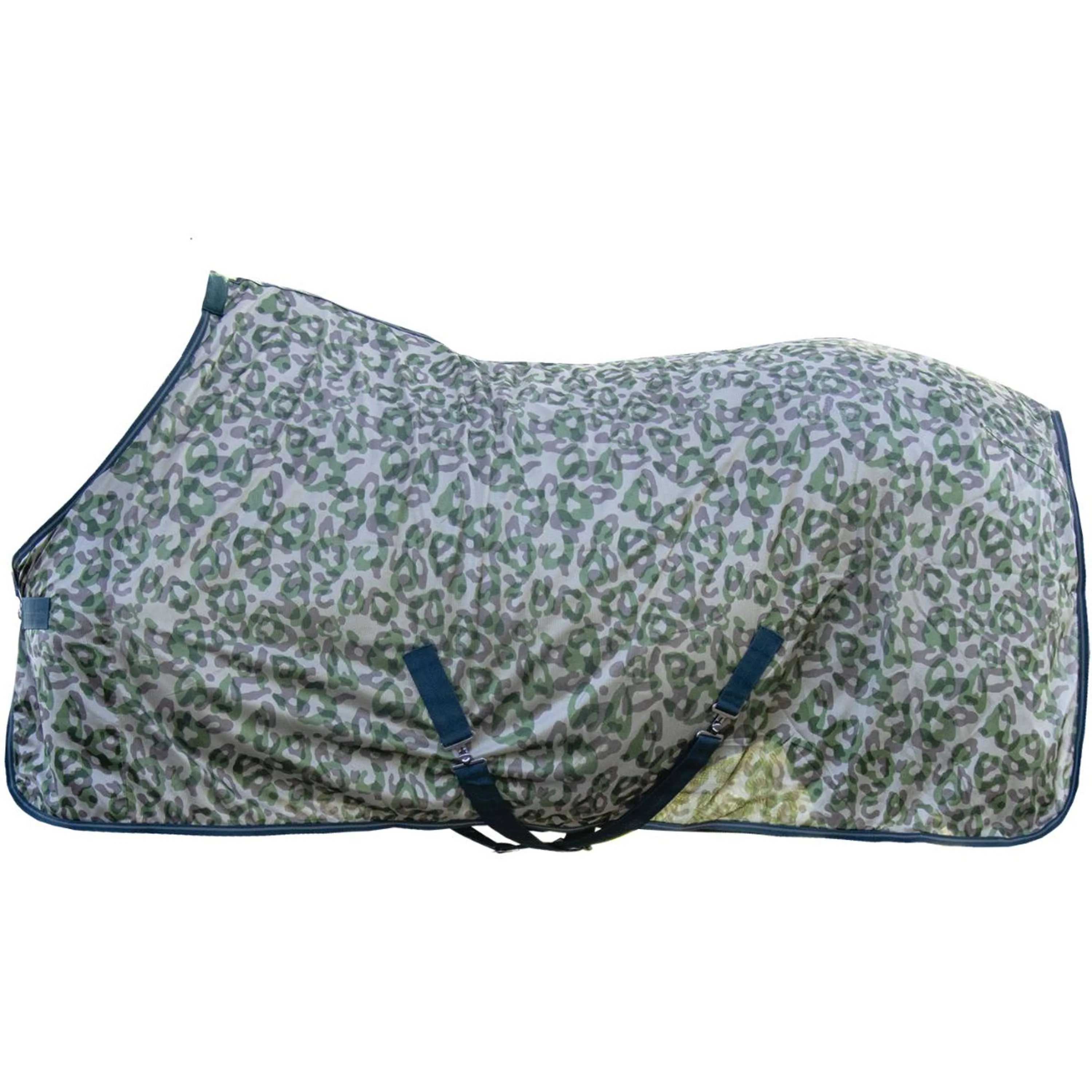 HKM Couverture Anti-Mouches Survival vert camouflage - Image 8