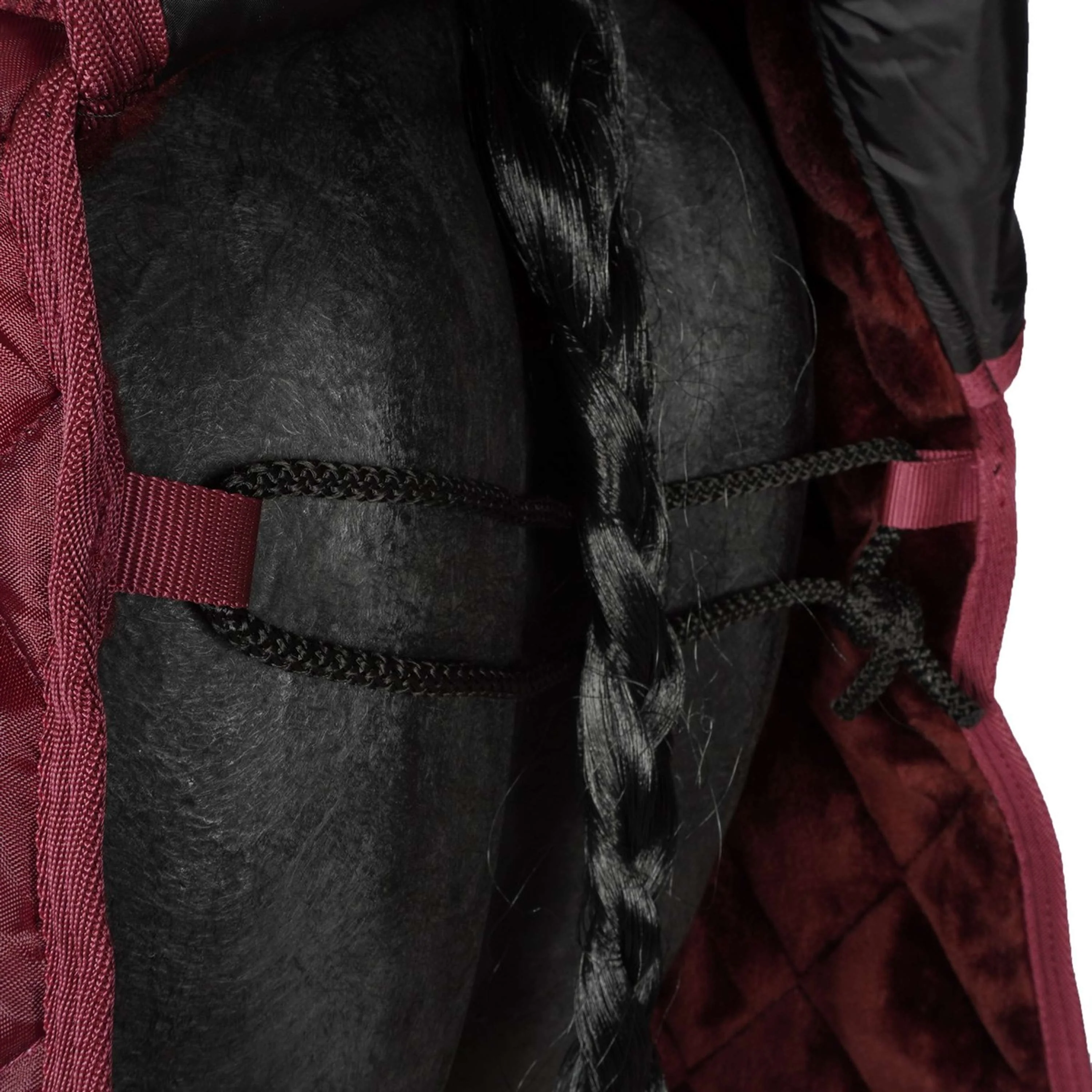 HKM Couverture d'Écurie Winter Vin rouge - Image 6