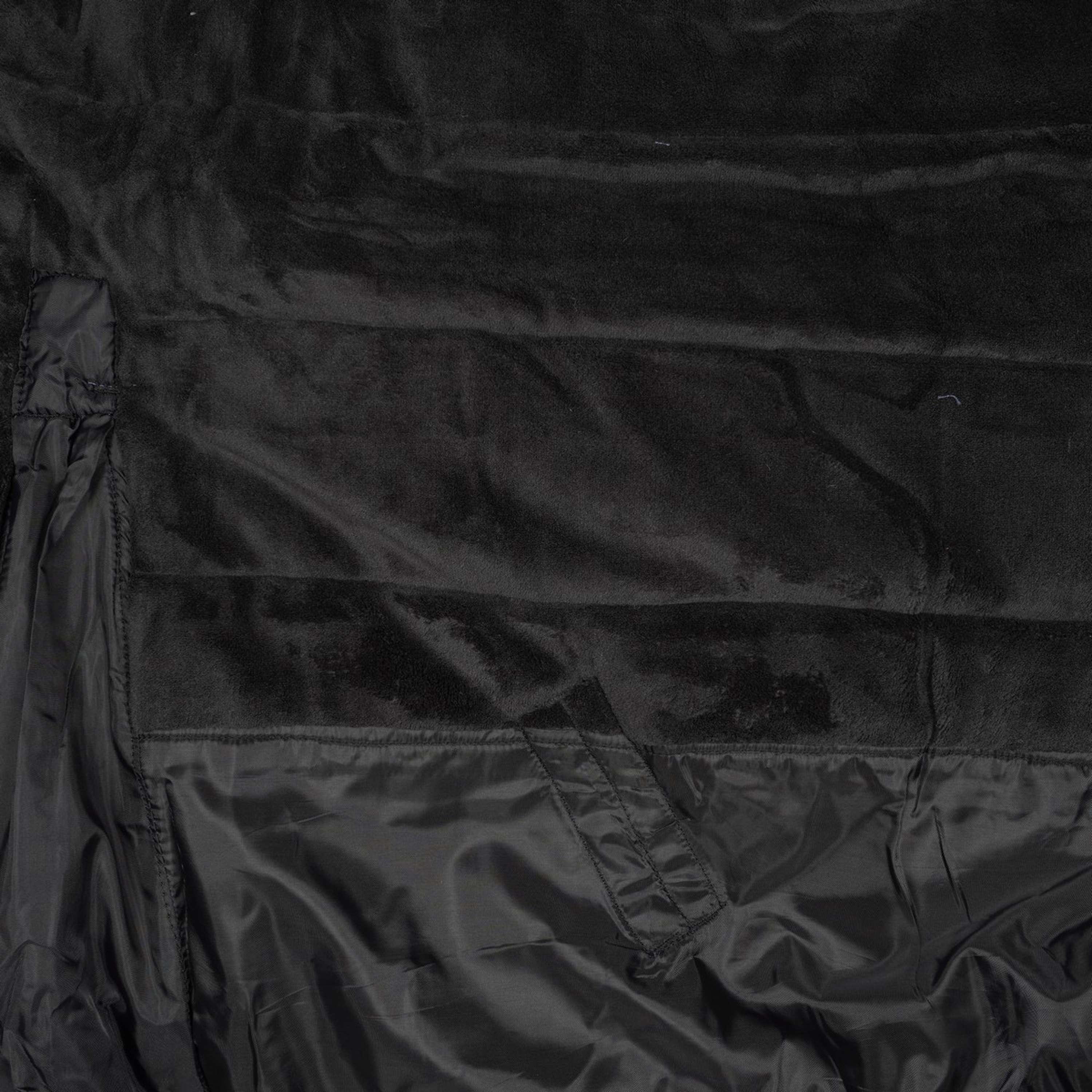 HKM Couverture d'Extérieur Premium 1680D 100g avec Teddy Doublure Bleu Foncé - Image 10