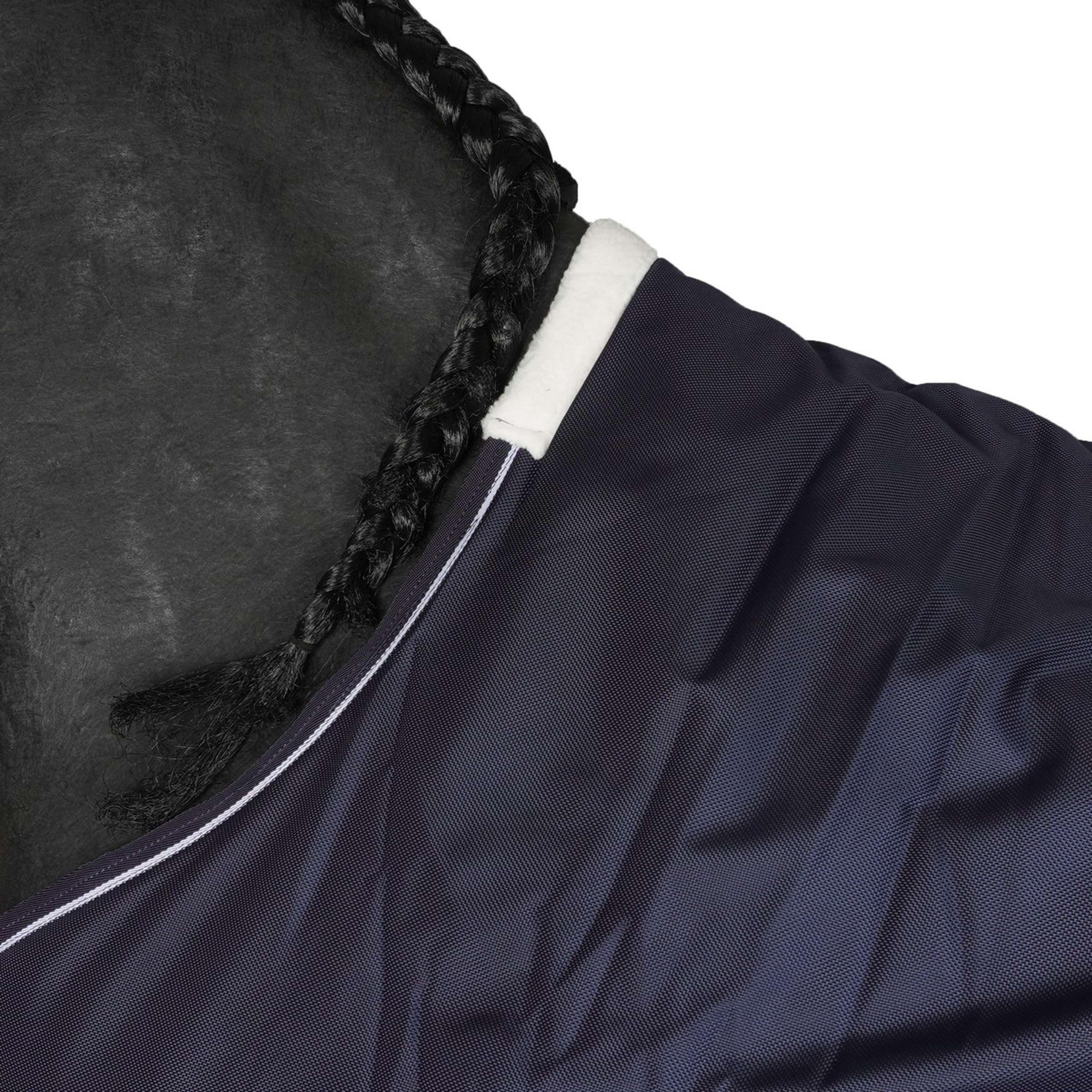 HKM Couverture d'Extérieur Premium 1680D 200g avec Teddy Doublure Bleu Foncé - Image 5