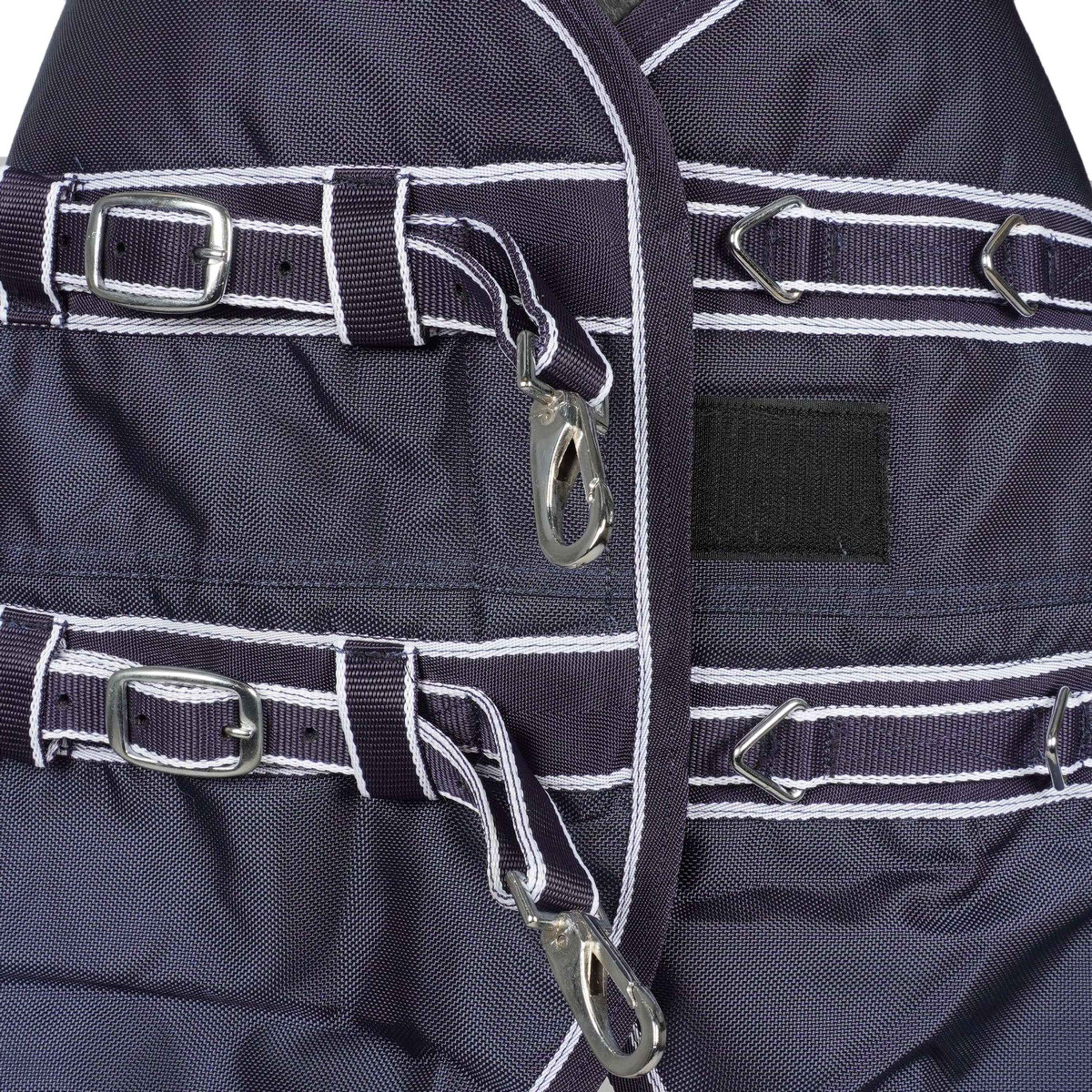 HKM Couverture d'Extérieur Premium 1680D 300g Nylon Doublure Bleu Foncé - Image 3