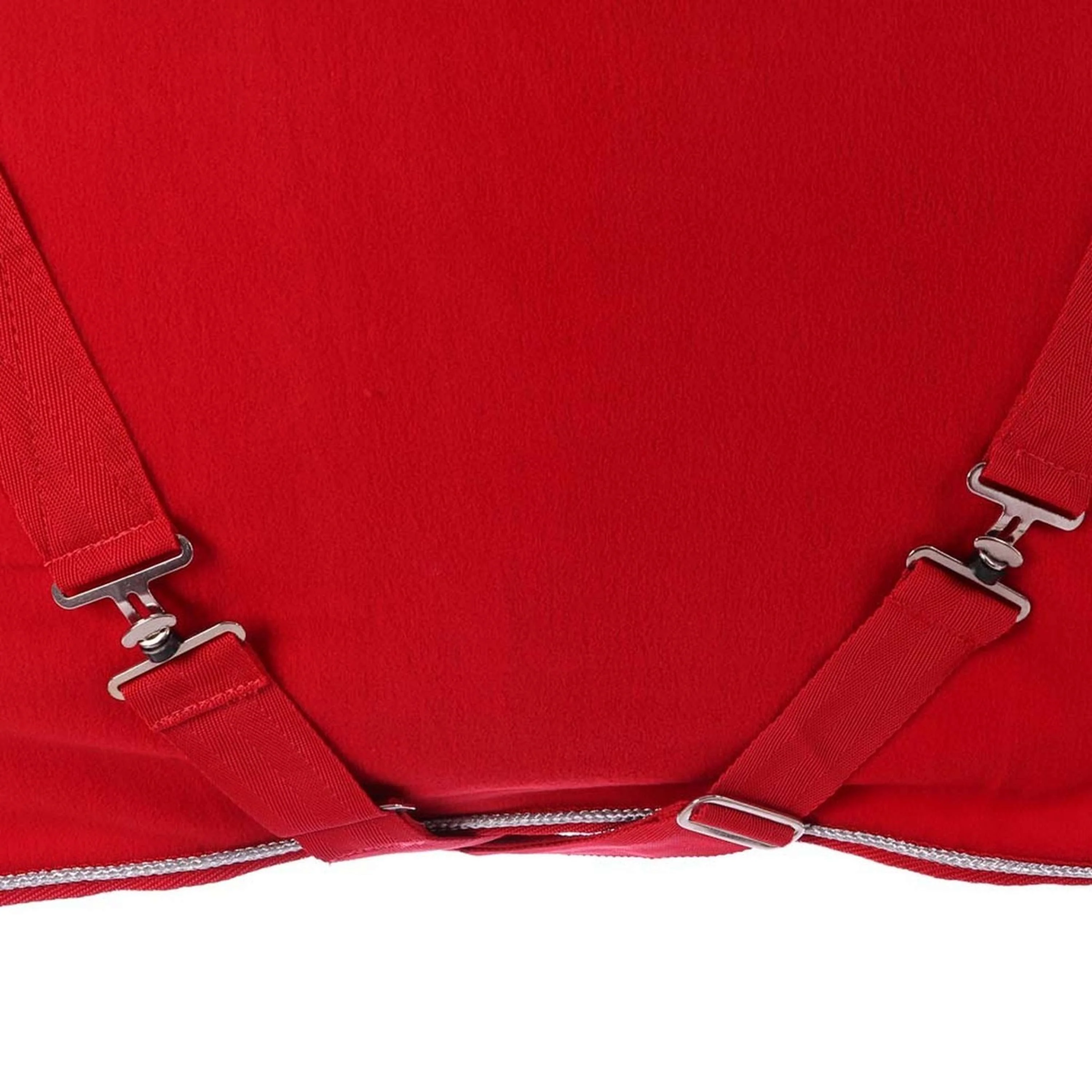 HKM Couverture Polaire avec Col Rouge - Image 4