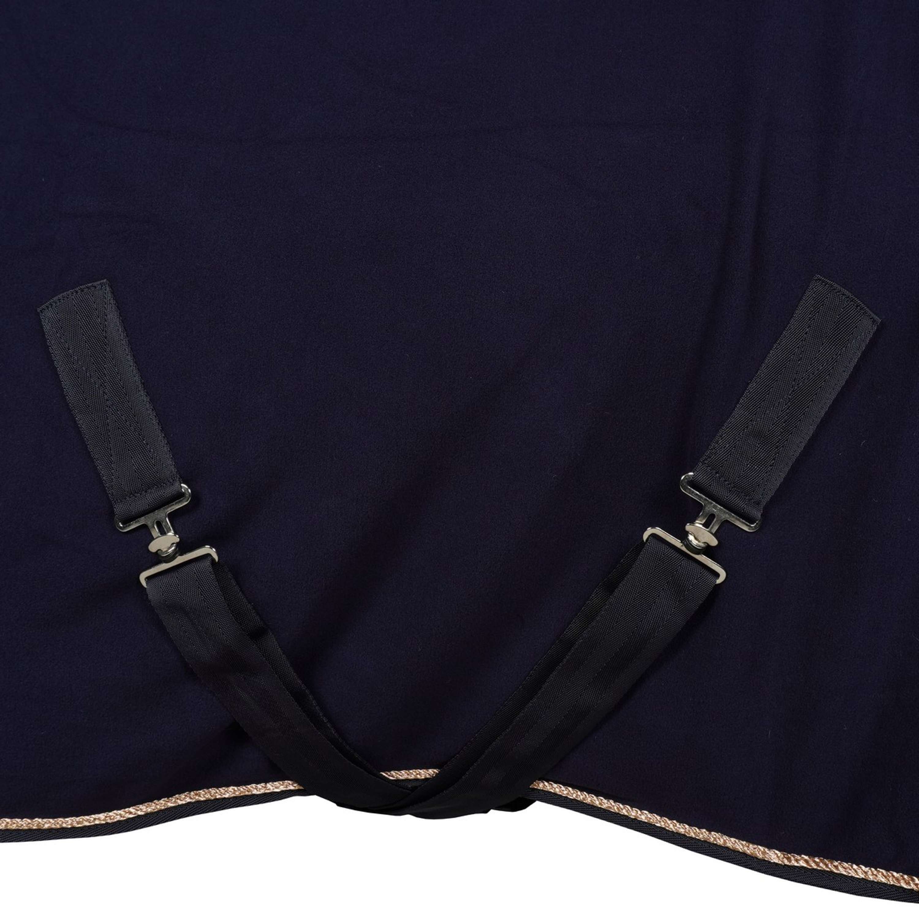HKM Couvertures Anti-Transpiration Rosegold Glamour Bleu foncé/RoseOr - Image 4