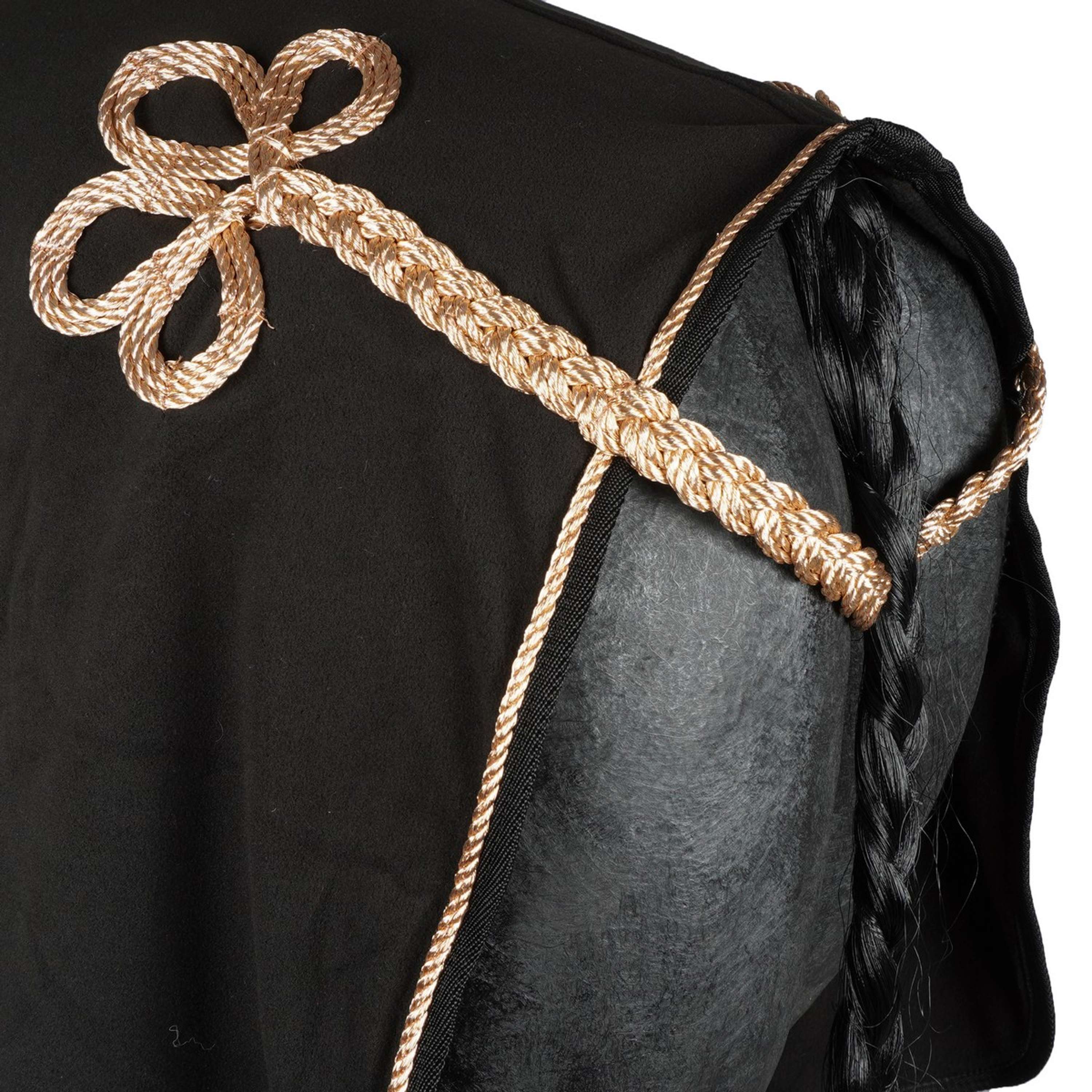 HKM Couvertures Anti-Transpiration Rosegold Glamour Noir/Or rose - Image 6