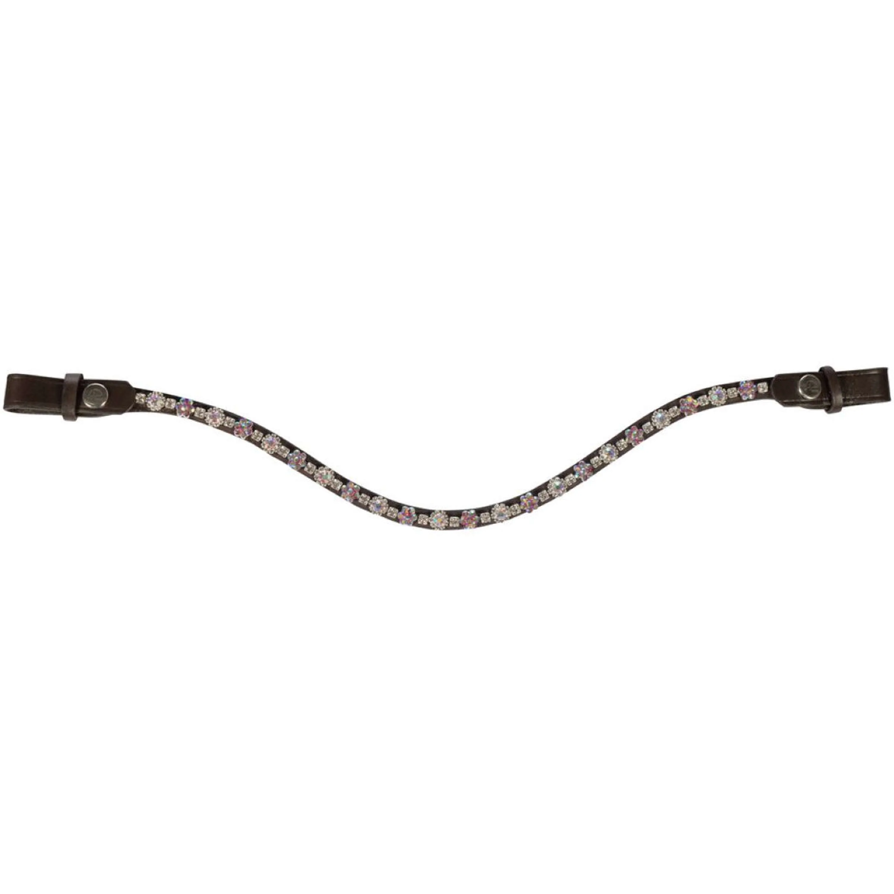 HKM Frontal Daisy Marron/Rose Foncé