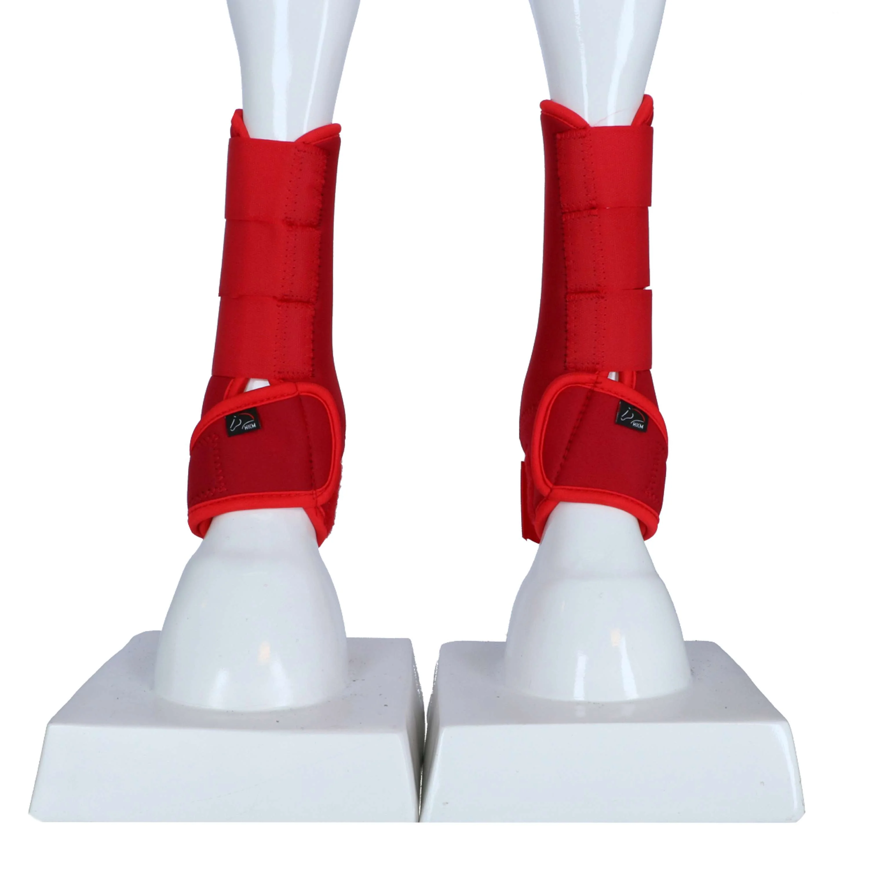HKM Guêtres Colour Néoprène Rouge - Image 2