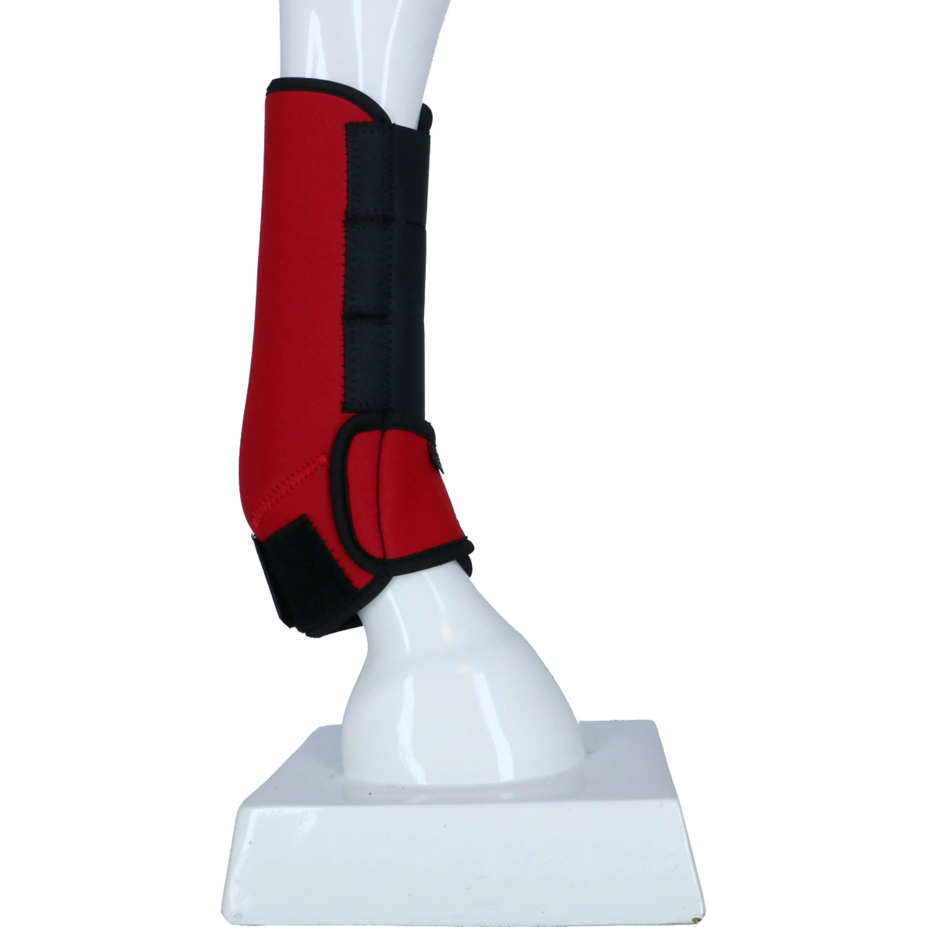 HKM Guêtres Colour Néoprène Rouge/Noir - Image 5