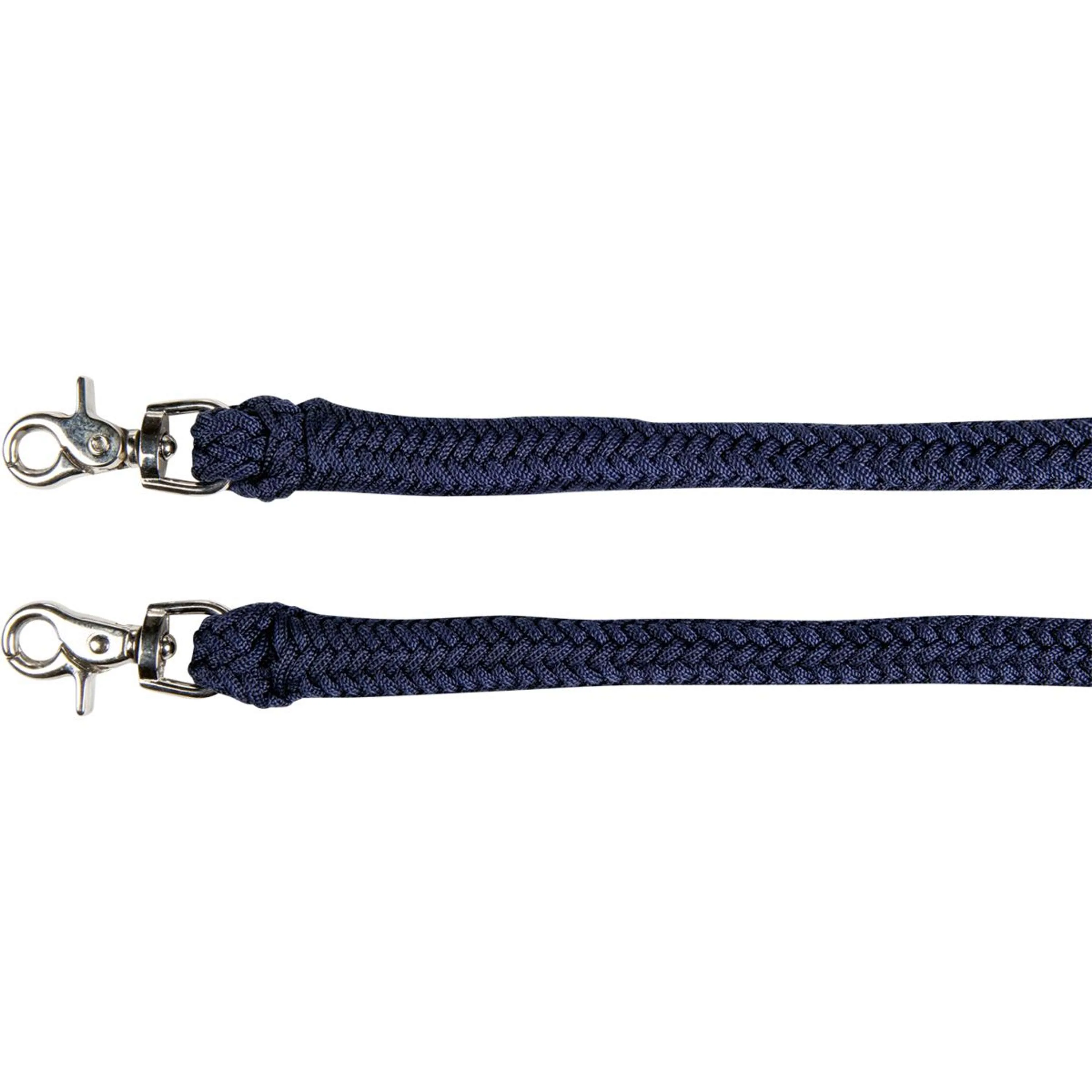 HKM Licol en Corde avec Rêne Bleu Foncé - Image 3