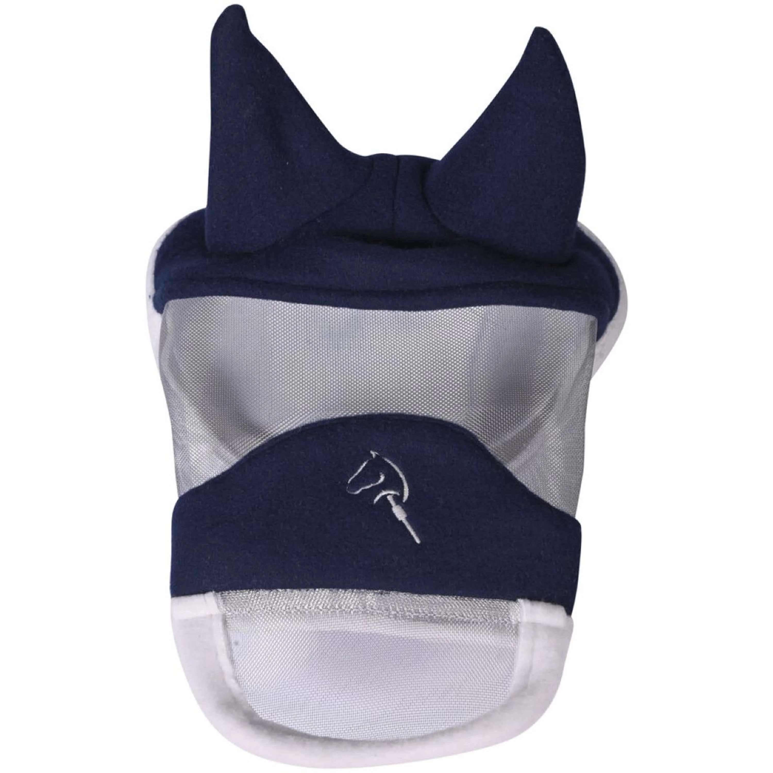 HKM Masque Anti-Mouches Hobby Horsing Bleu