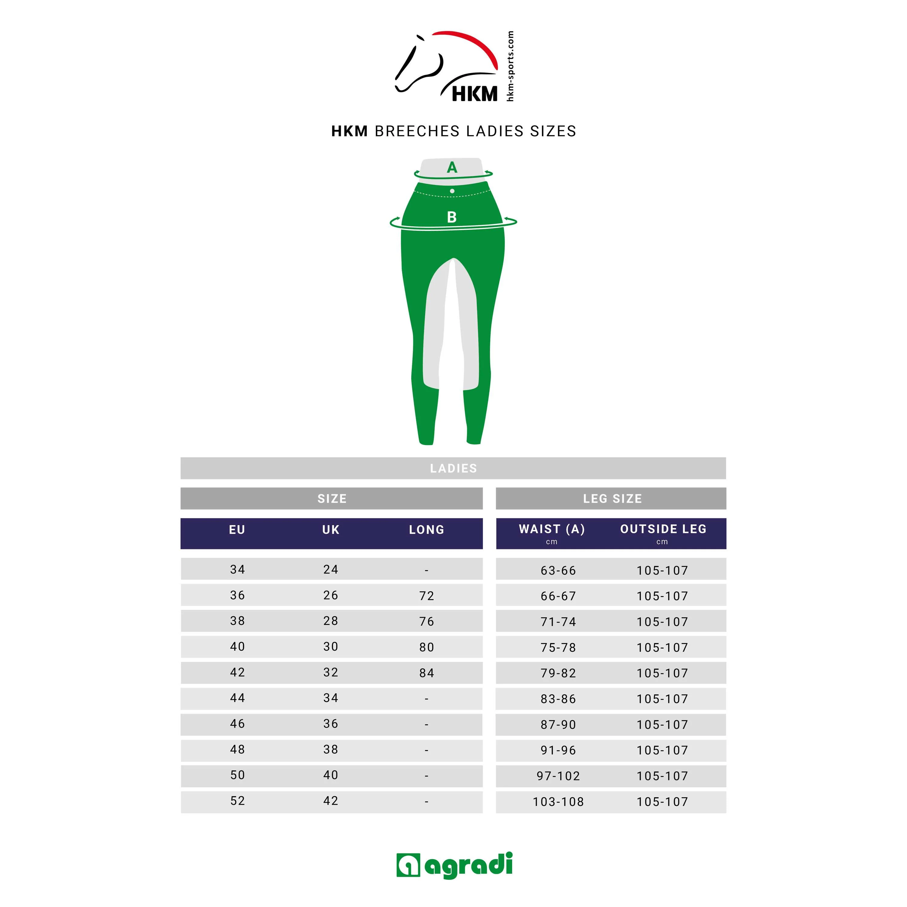 HKM Pantalon d'Équitation Keep Warm Full Grip Noir - Image 6