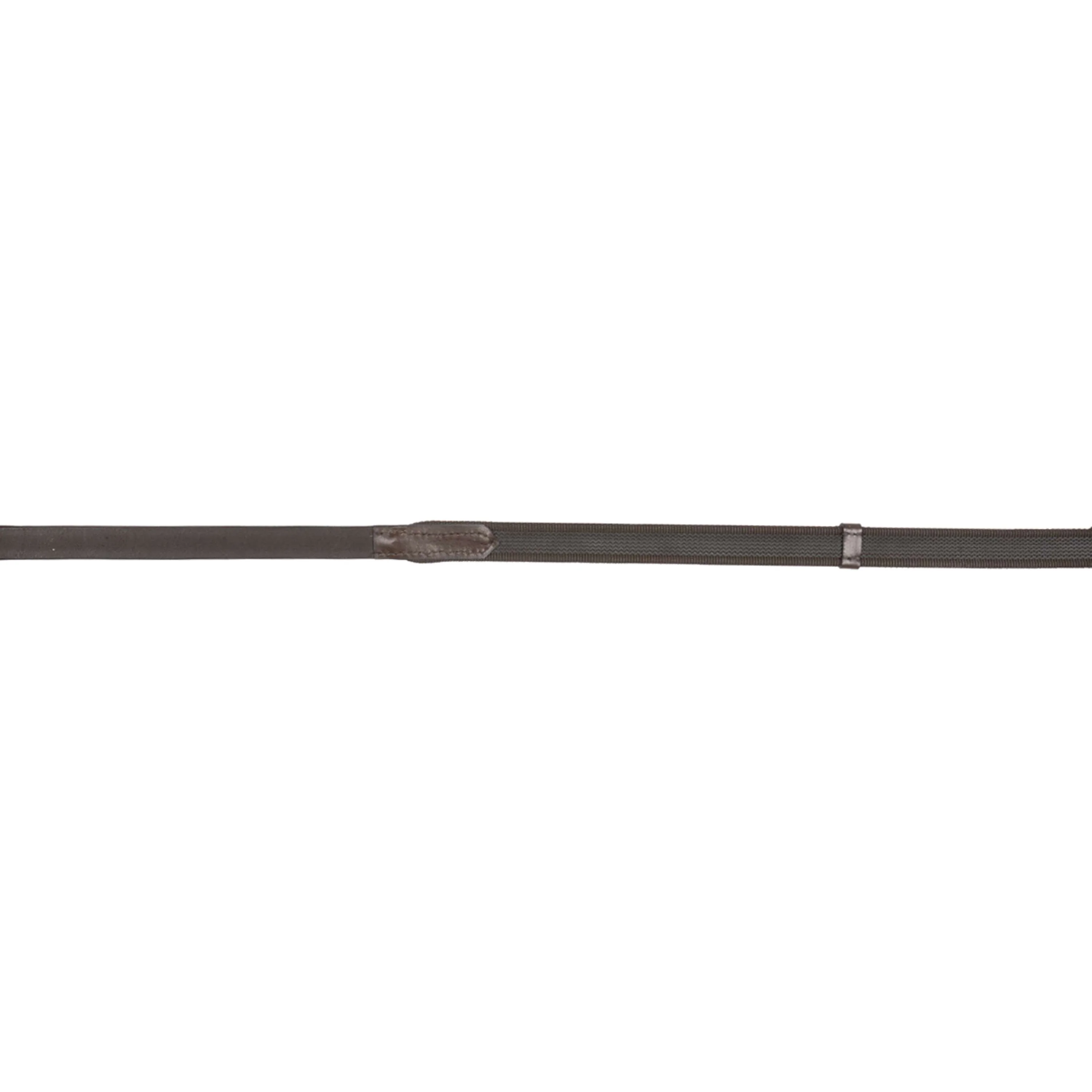 HKM Rênes Alterné avec Caoutchouc Marron - Image 4
