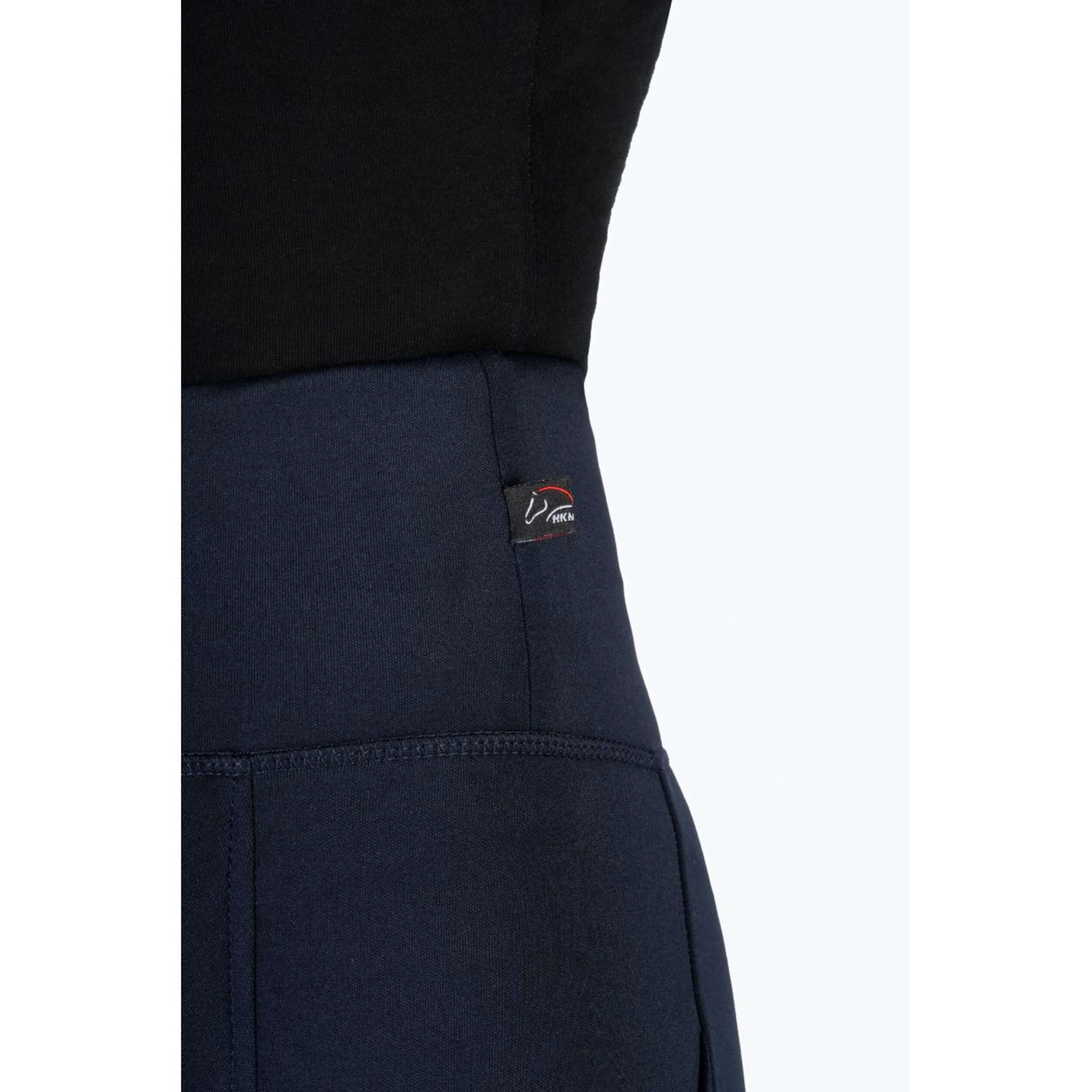 HKM RijleggingLegging d'Équitation Cosy II Full Grip Bleu Foncé - Image 6