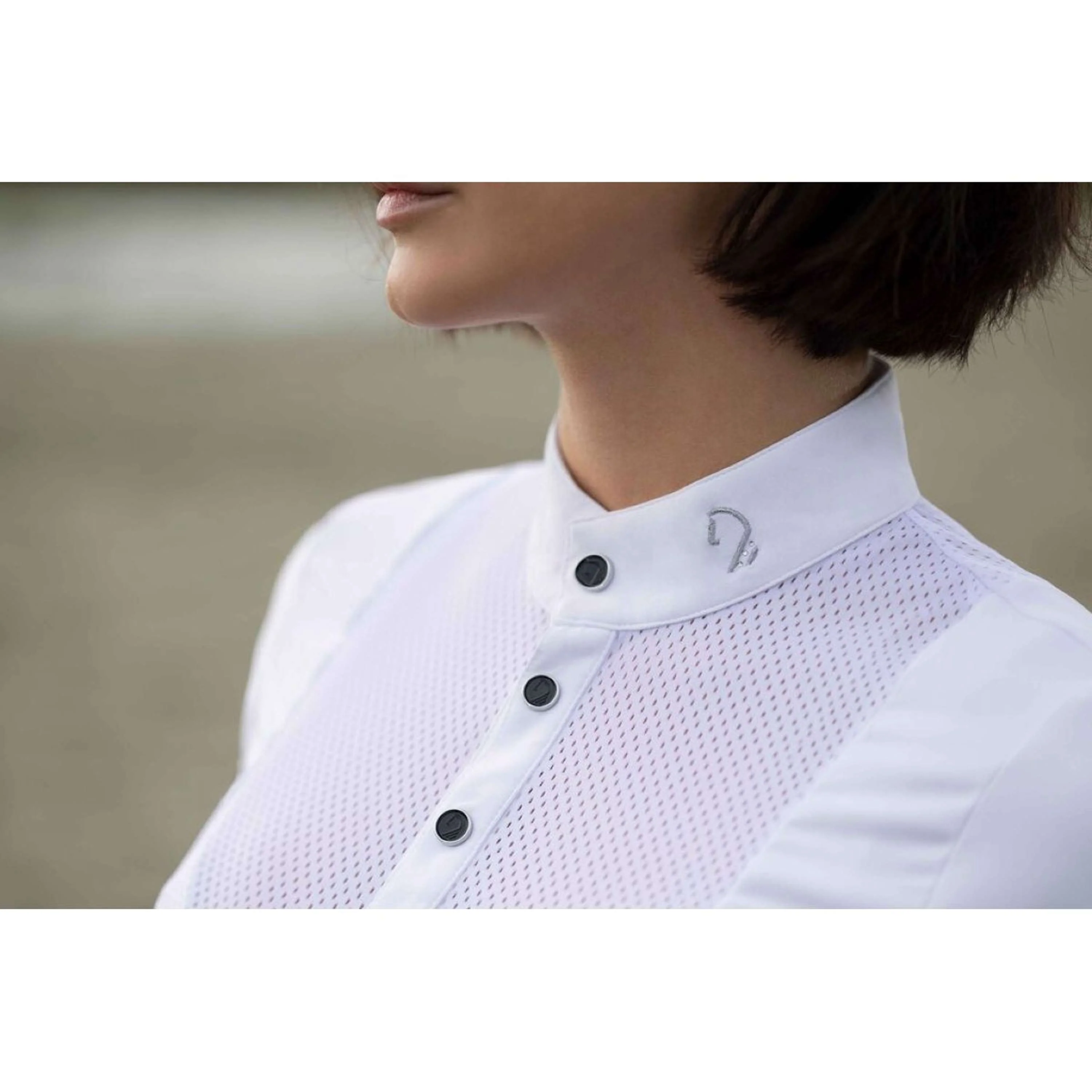 HKM T-shirt de Concours Amalfi Blanc - Image 9