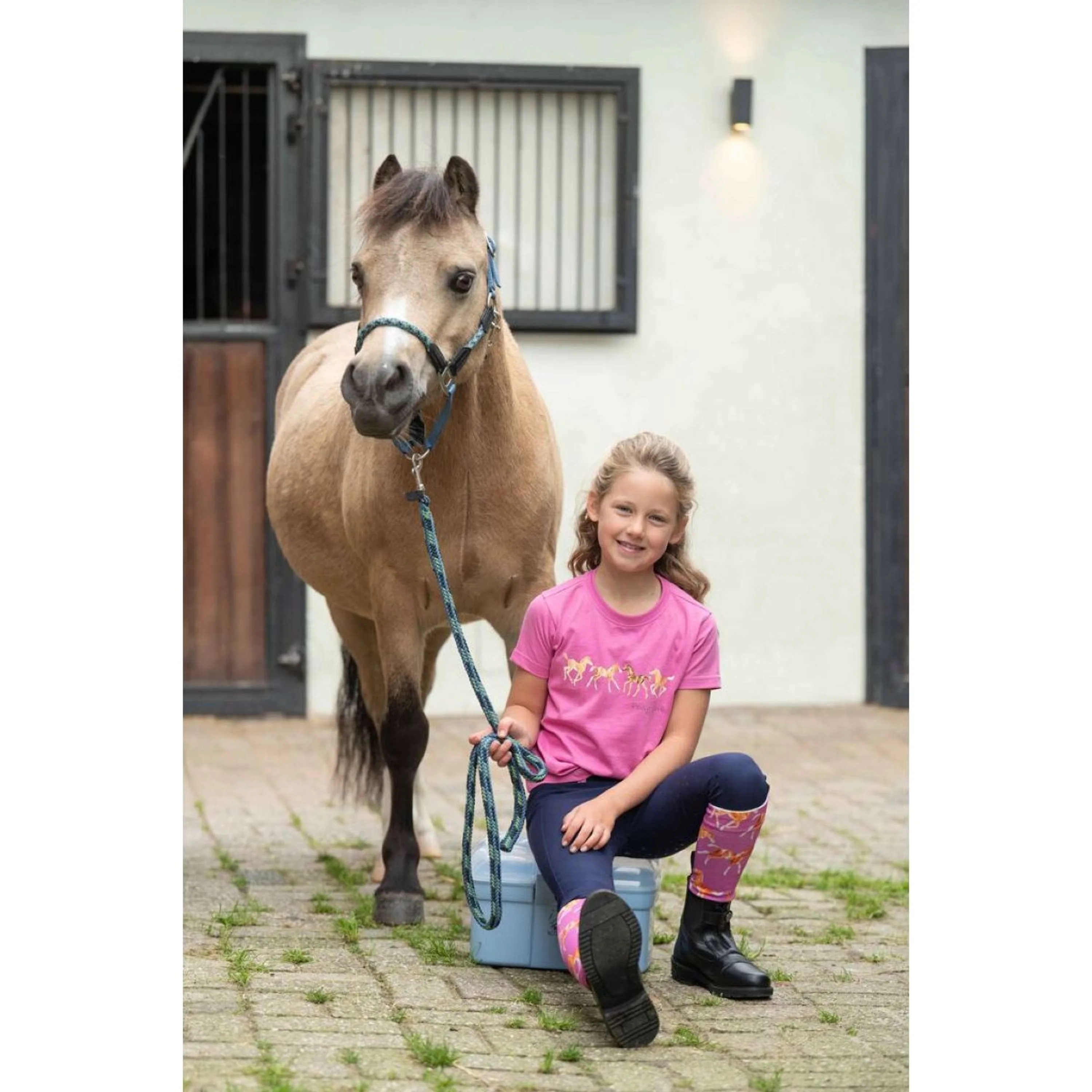 HKM T-Shirt Pony Club Rose - Image 8