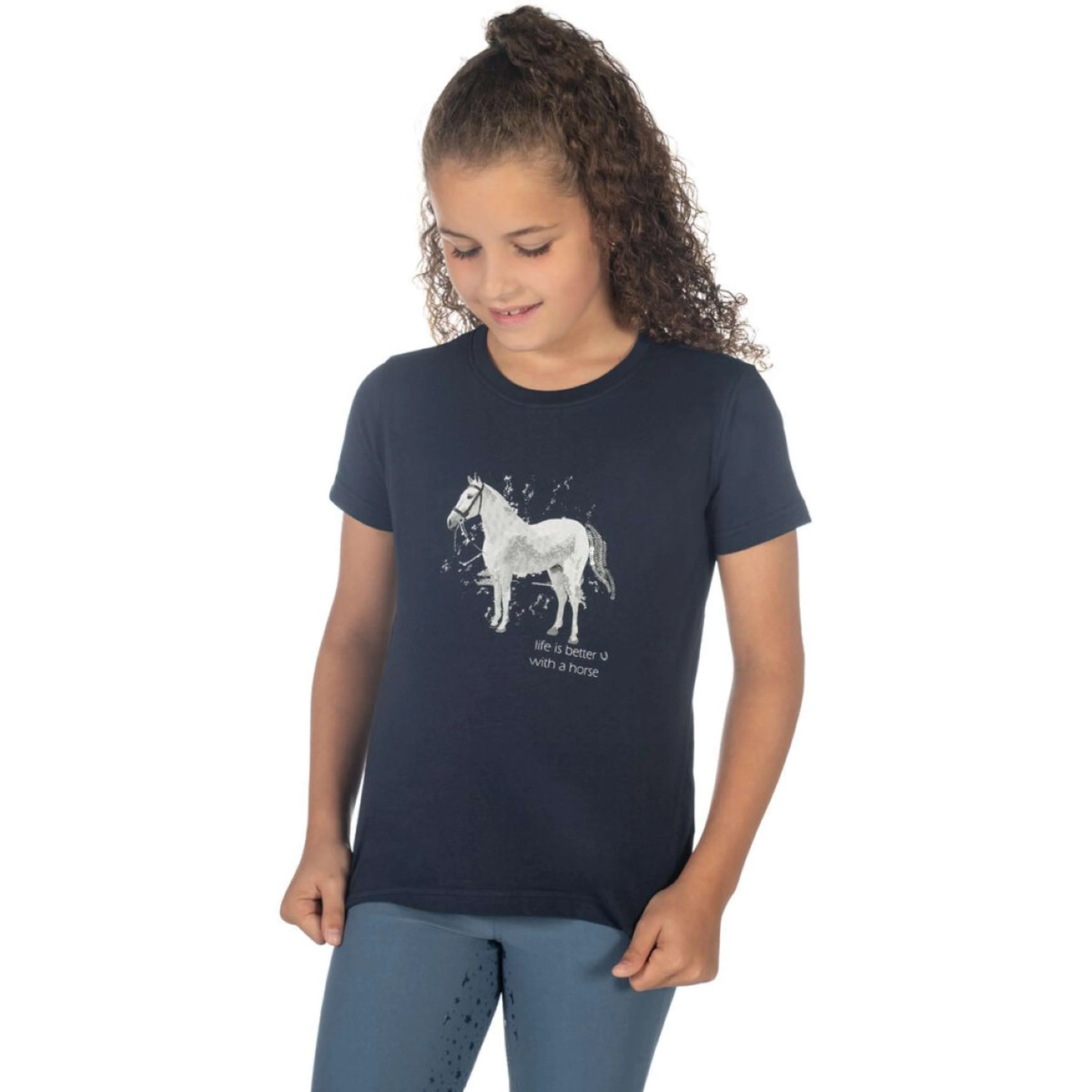 HKM T-Shirt Sparkle Bleu foncé - Image 2