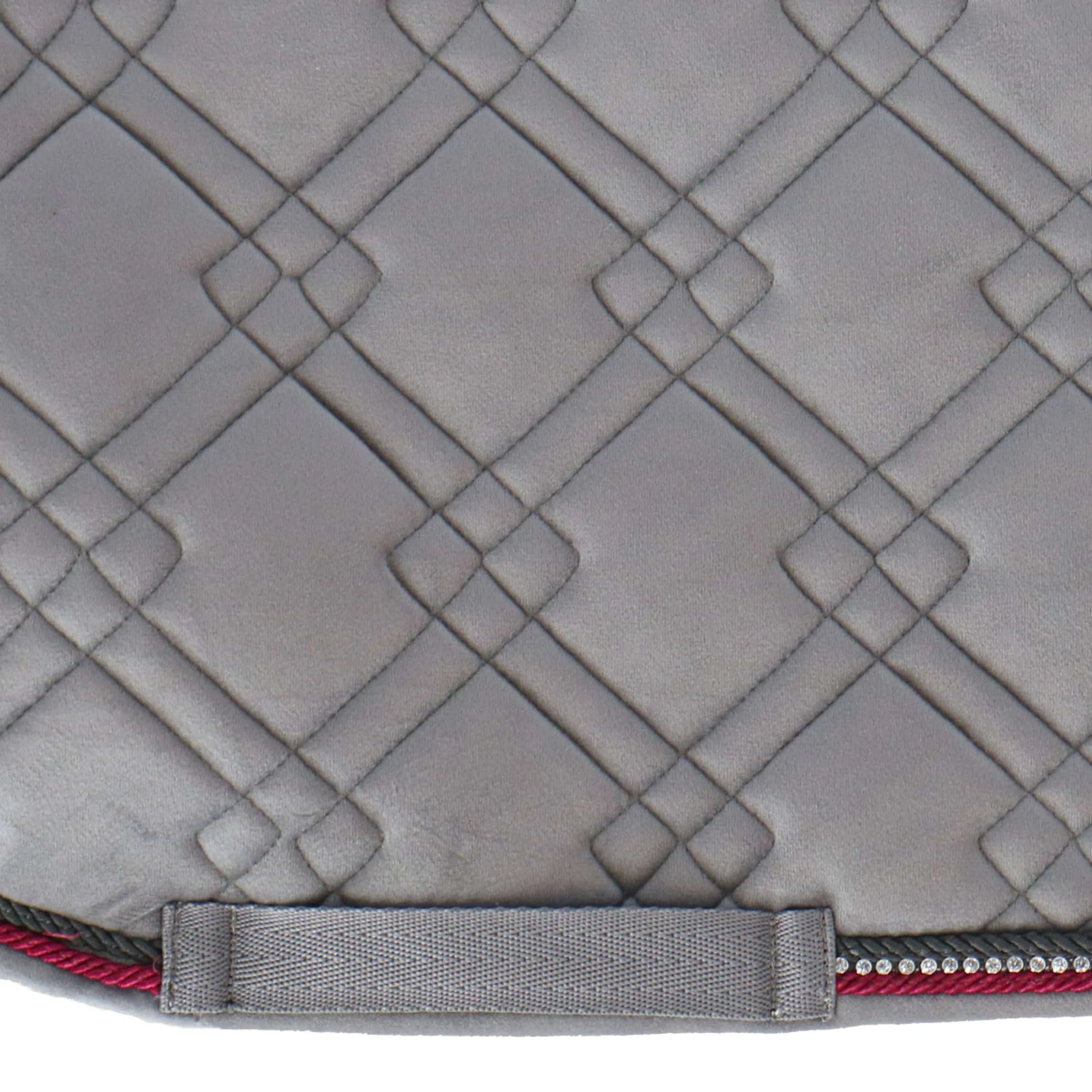 HKM Tapis de Selle Berry Dressage Gris foncé - Image 4