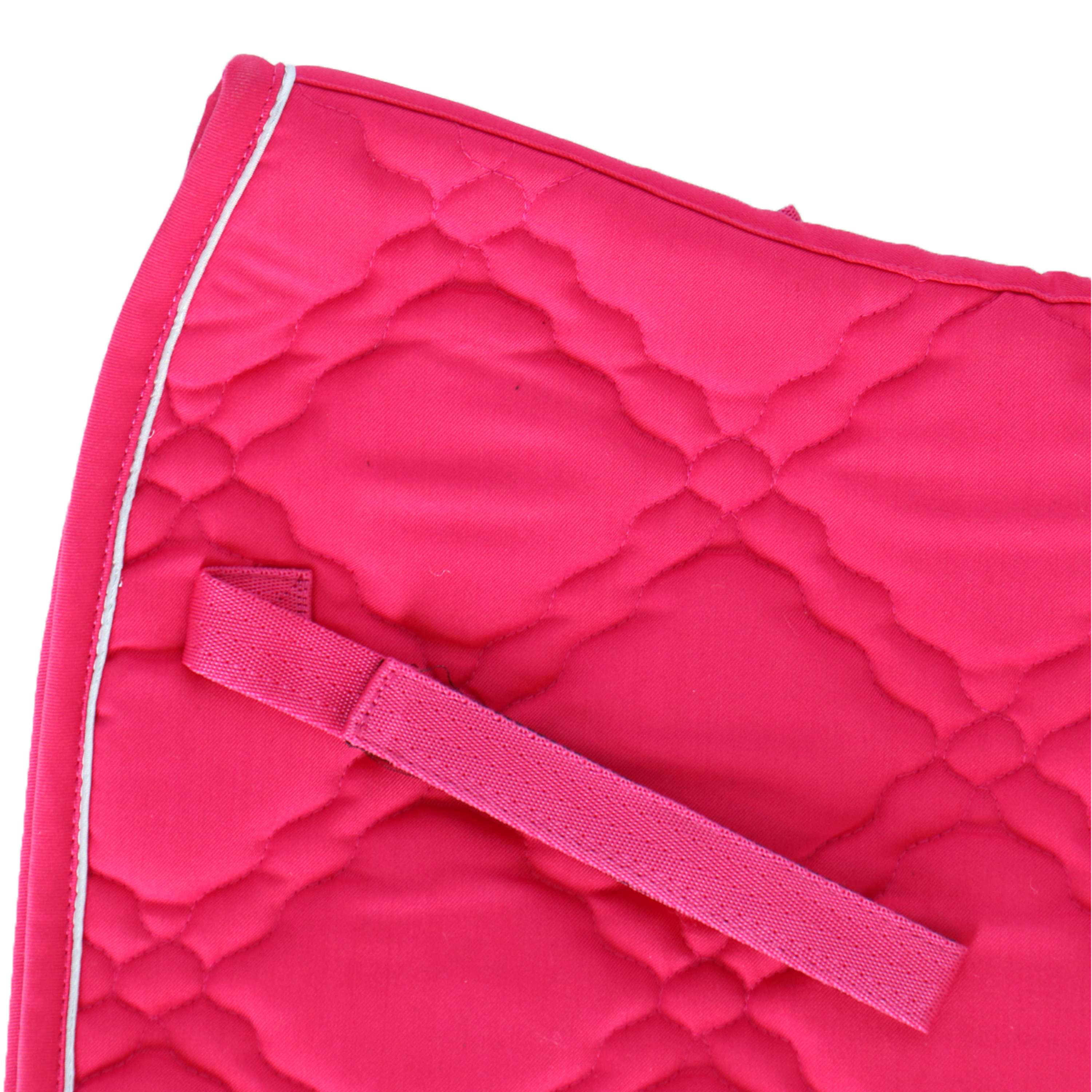 HKM Tapis de Selle Bologna Polyvalent Rose - Image 3