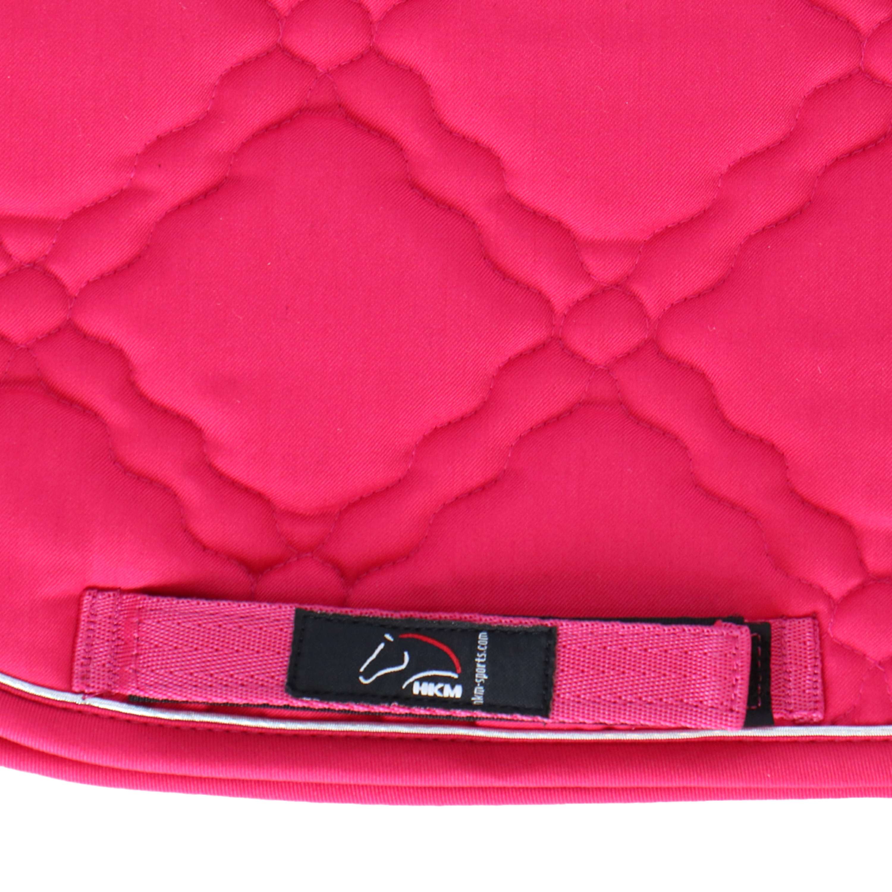 HKM Tapis de Selle Bologna Polyvalent Rose - Image 4