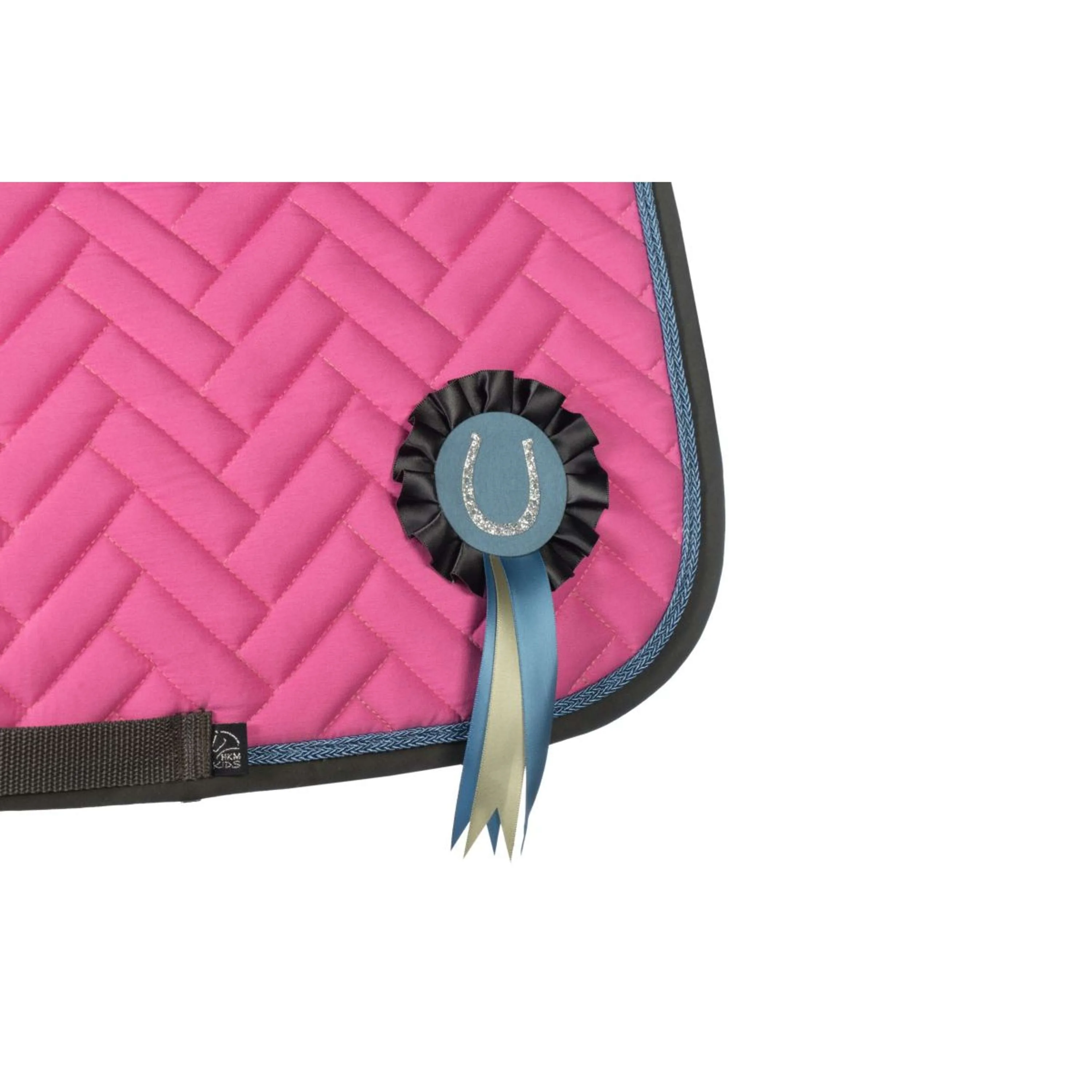 HKM Tapis de Selle Nele Dressage Rose - Image 5