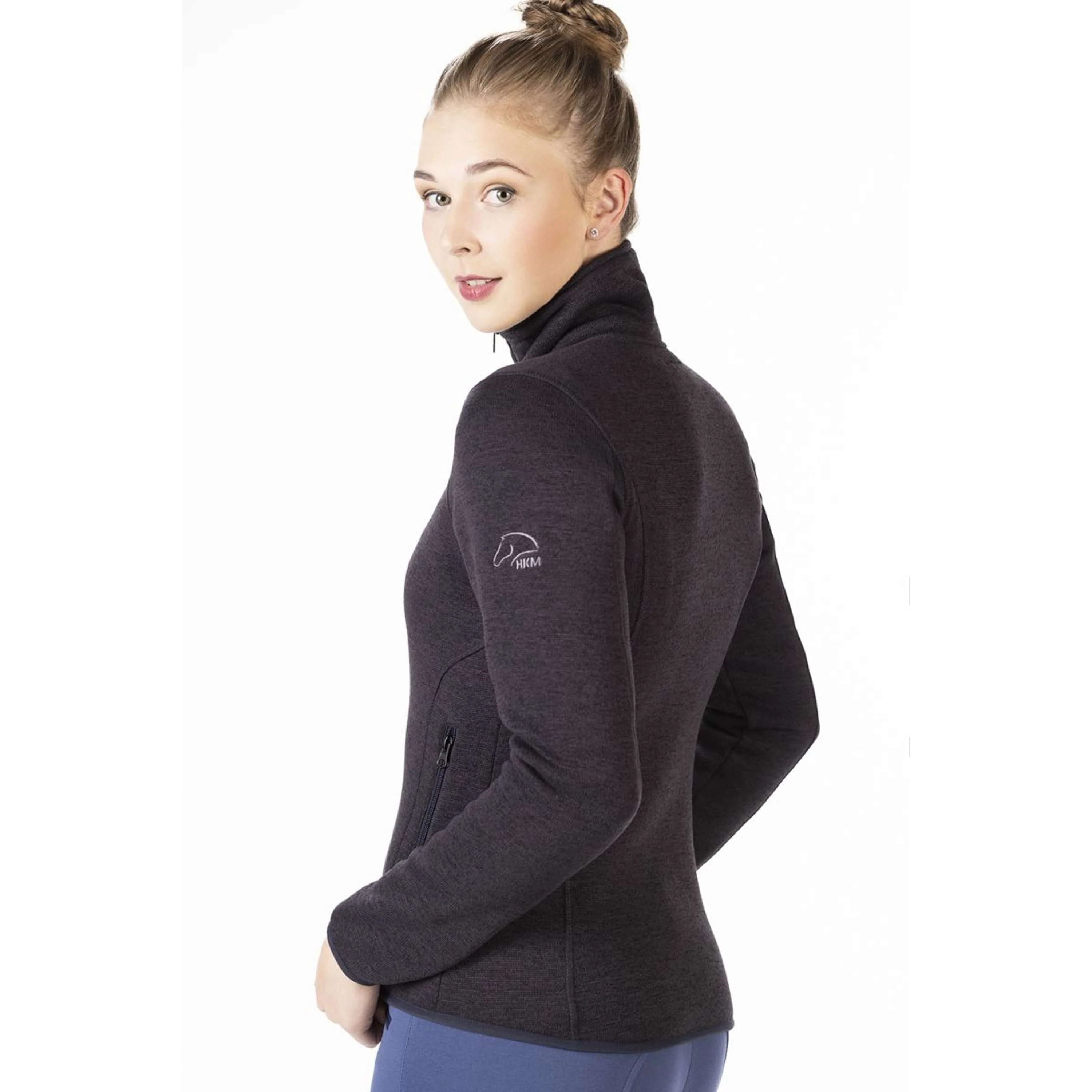 HKM Veste Polaire Ivy Bleu Foncé - Image 3