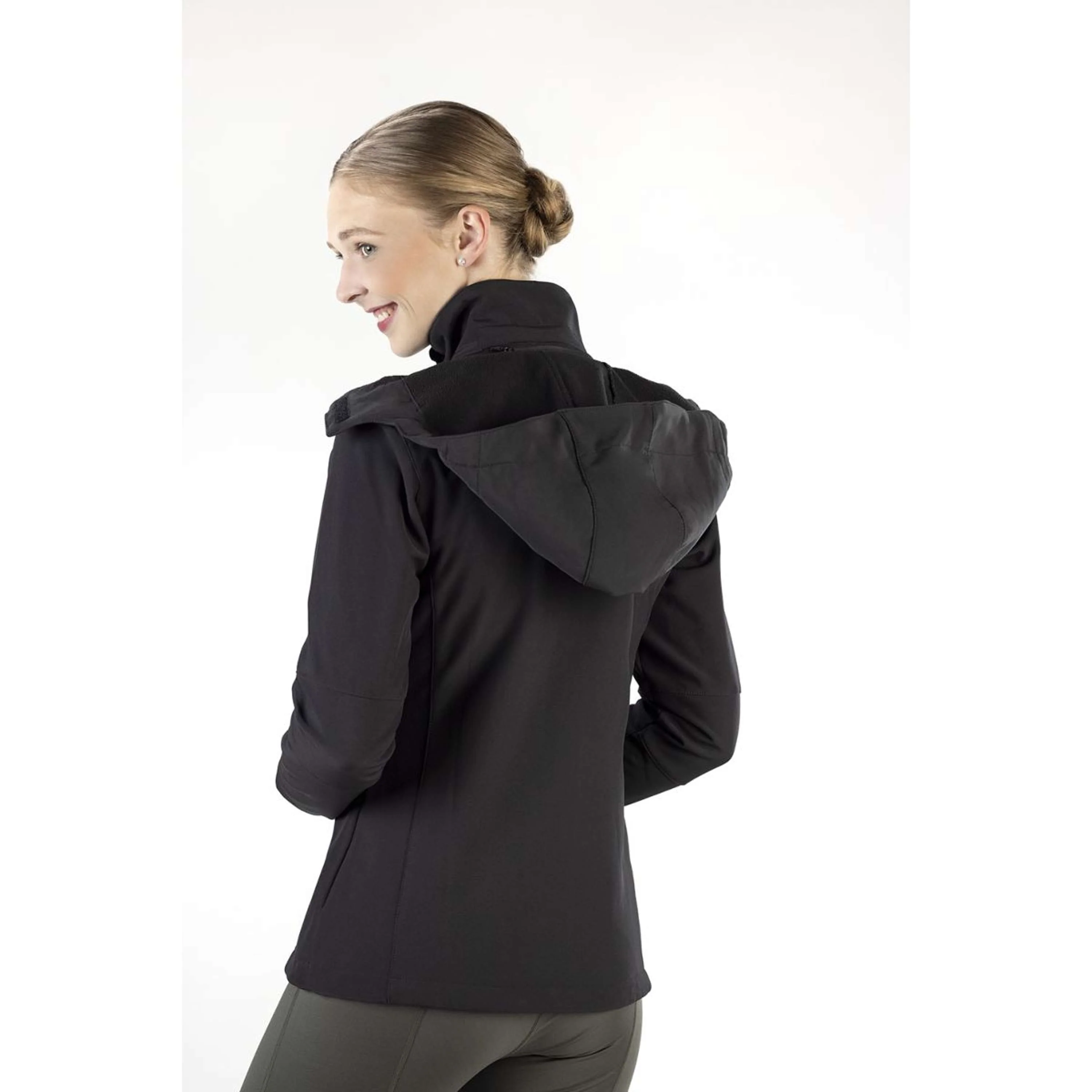 HKM Veste Softshell Sport Femme Noir - Image 3