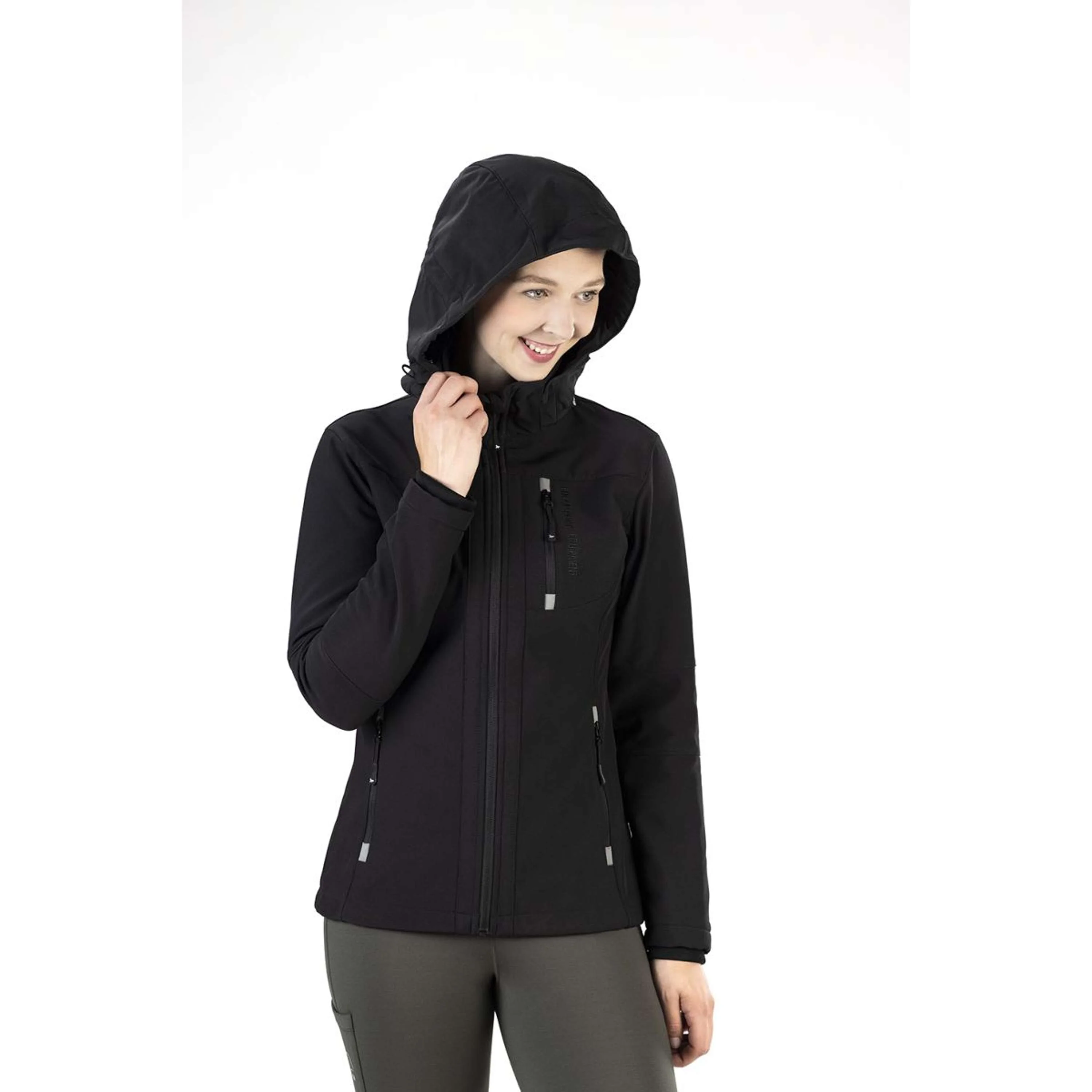 HKM Veste Softshell Sport Femme Noir - Image 4