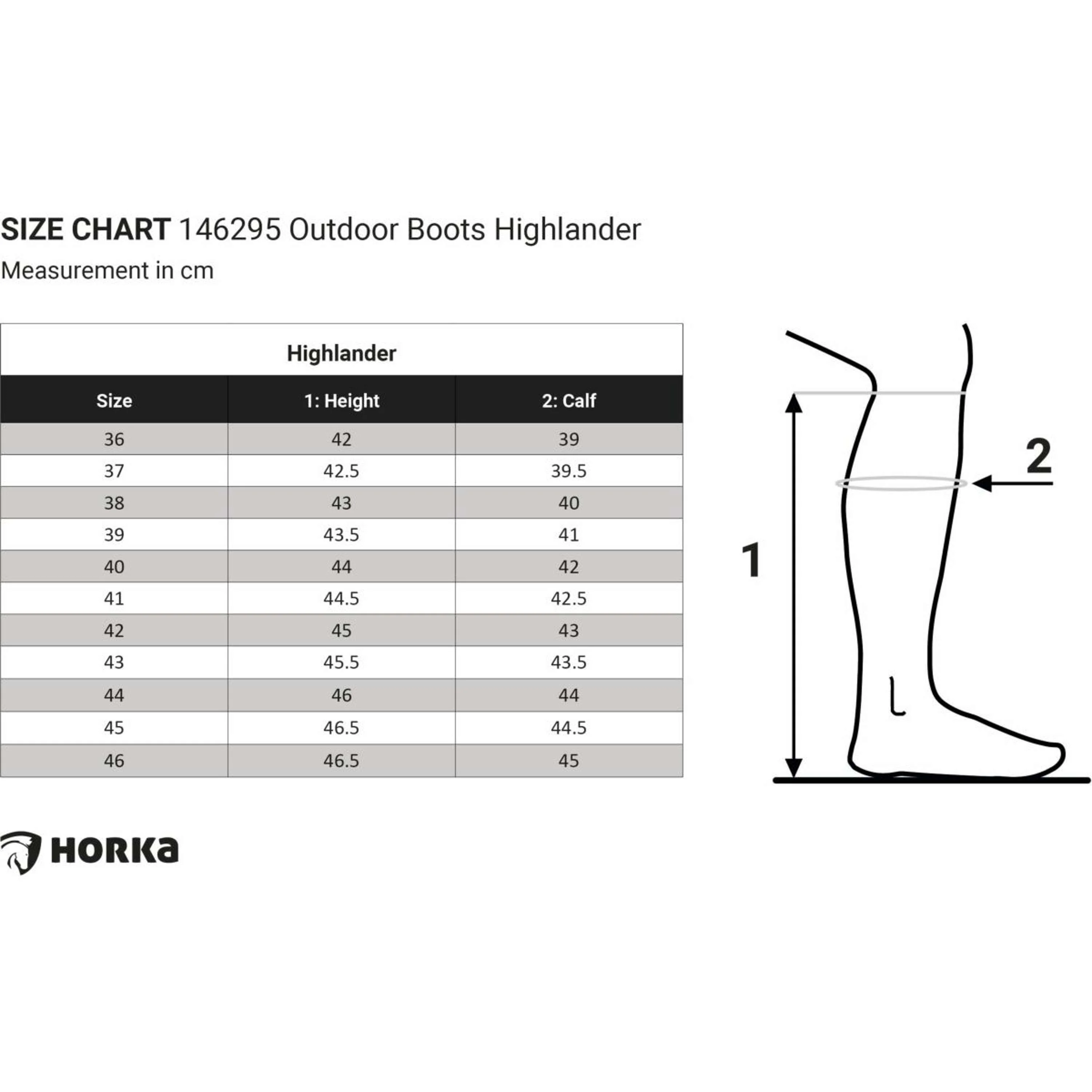 HORKA Bottes d'Extérieur Highlander Long Forest Green - Image 11