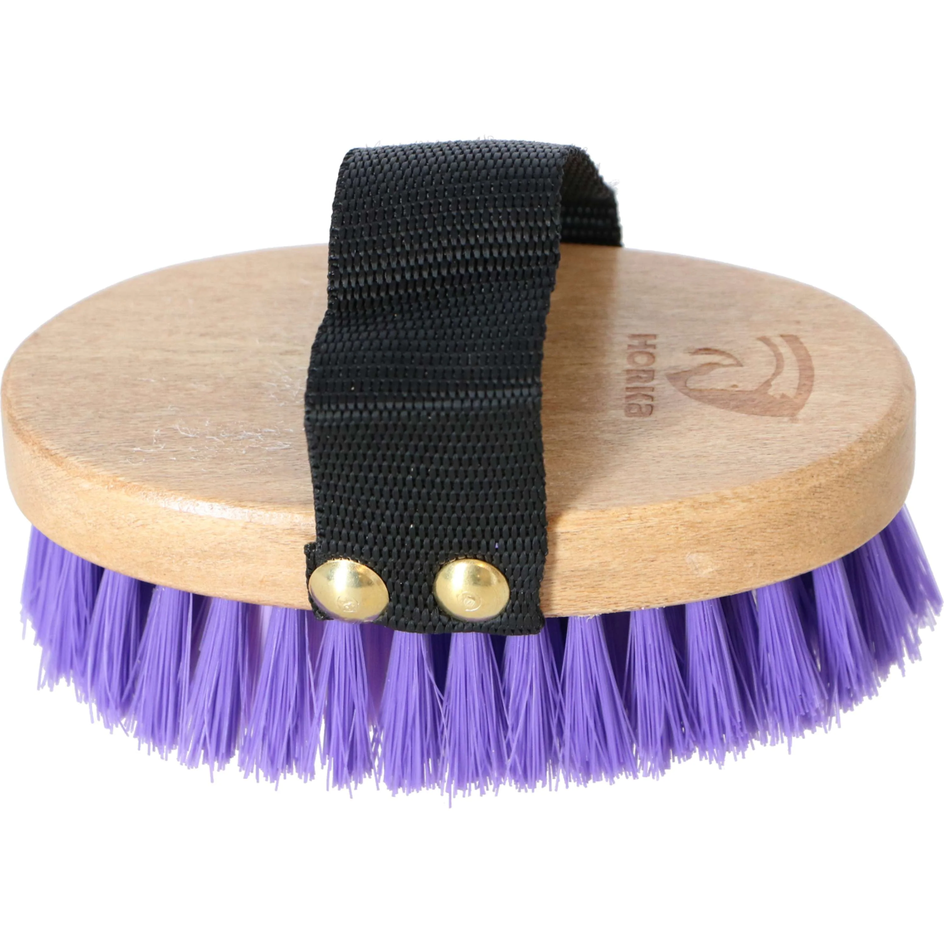 HORKA Brosse Douce Bois Poney Violet - Image 2