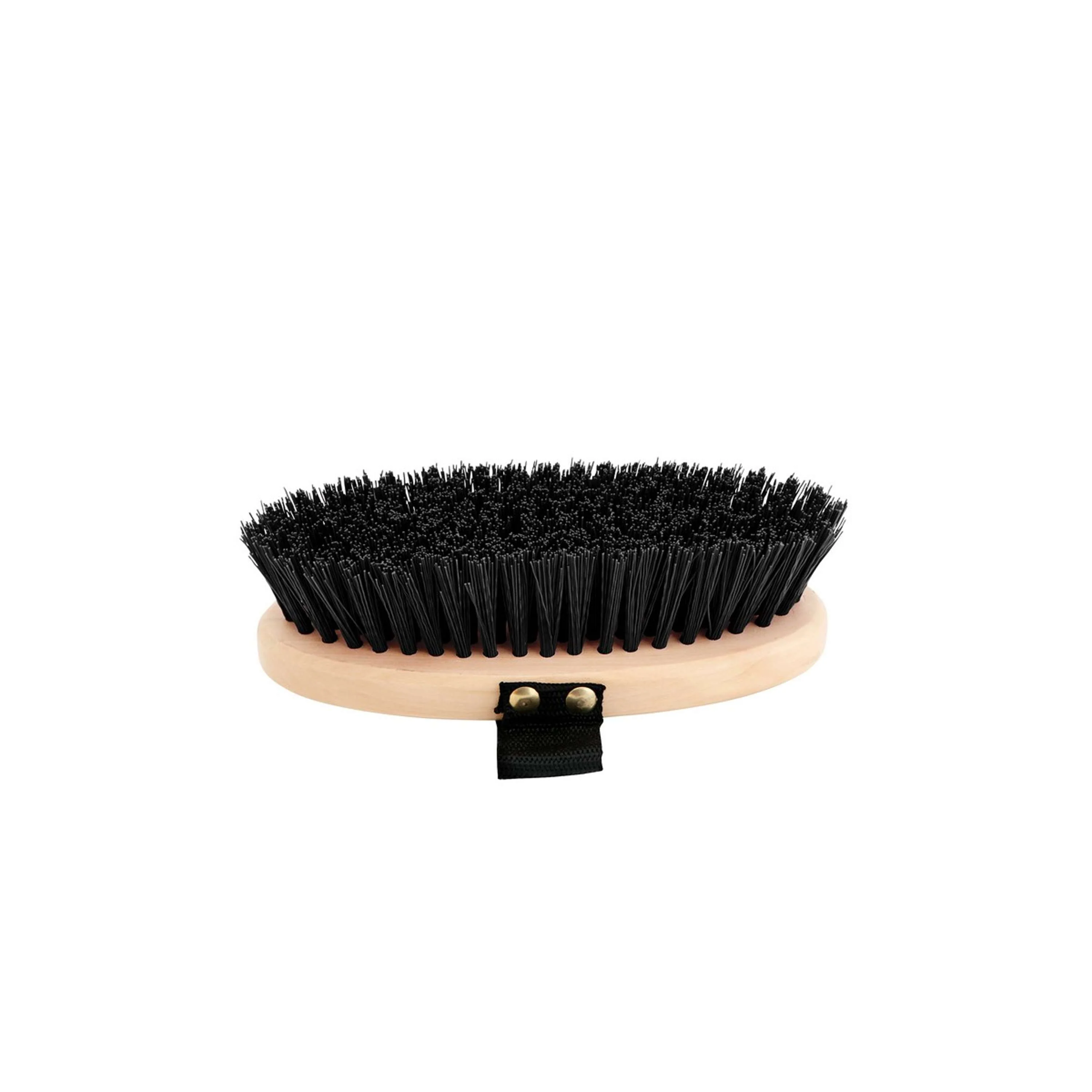 HORKA Brosse Ovale Bois Dur Noir