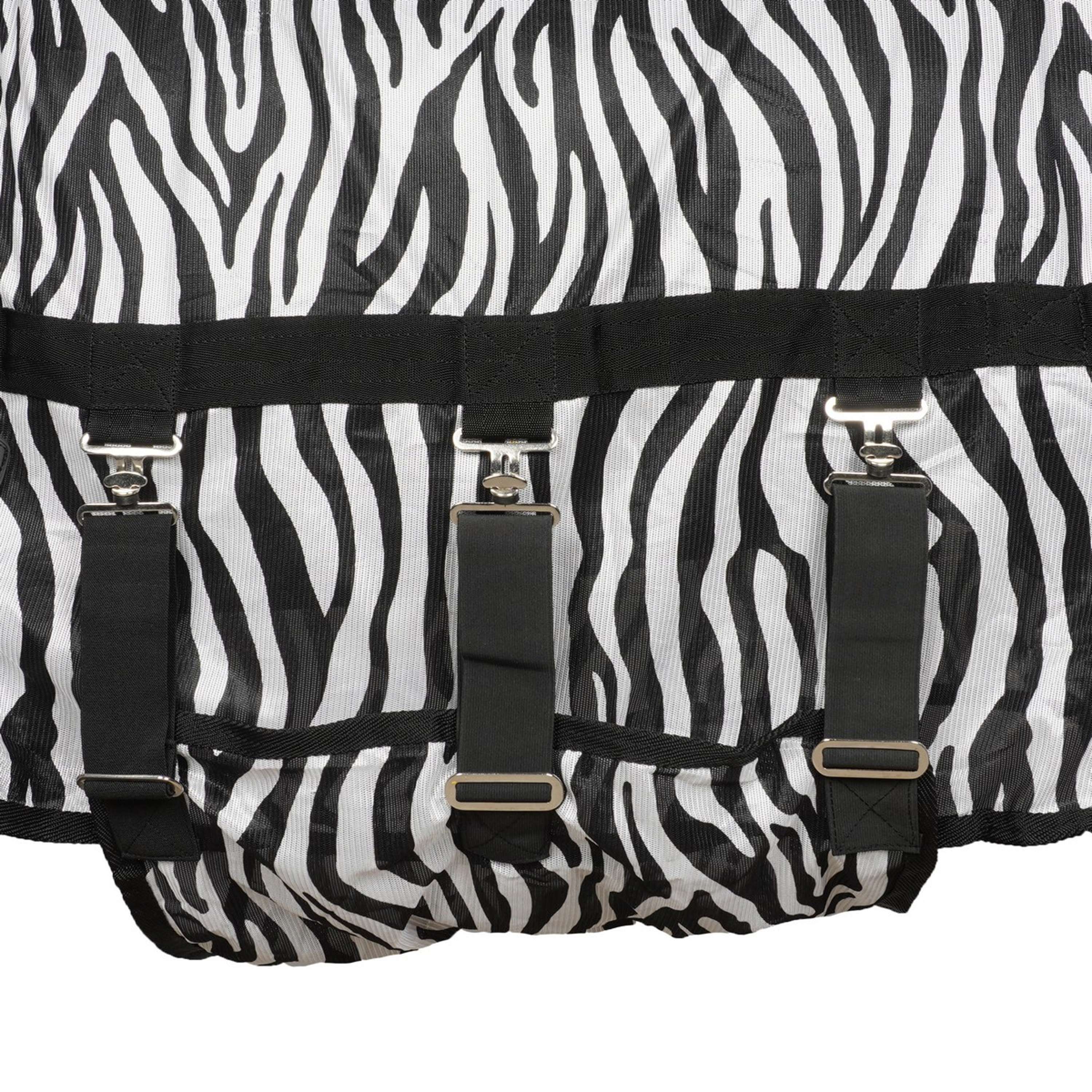 HORKA Couverture Anti-Mouches avec Cou Fixé Zebra - Image 6