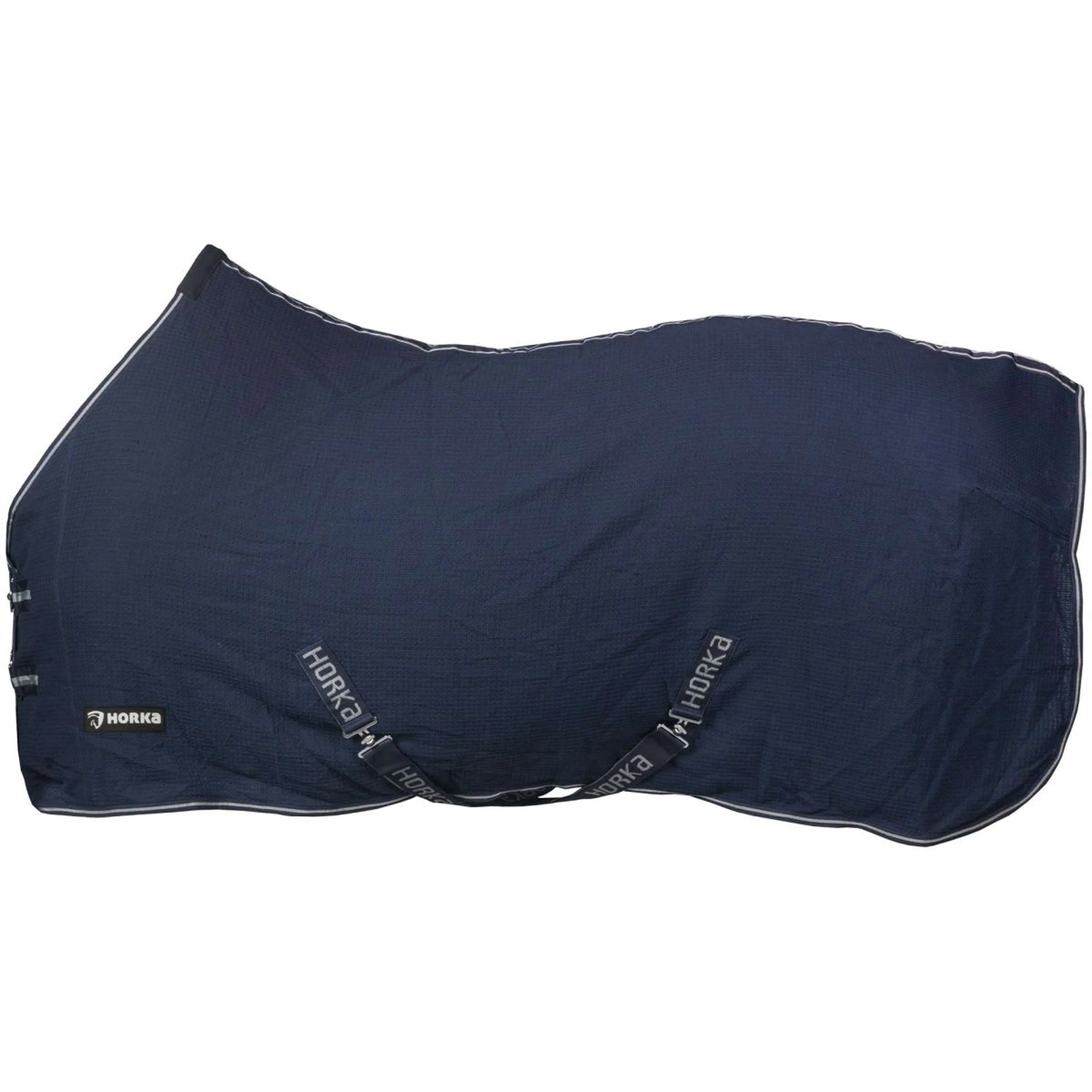 HORKA Couvertures Anti-Transpiration Coton Gaufré Bleu - Image 10