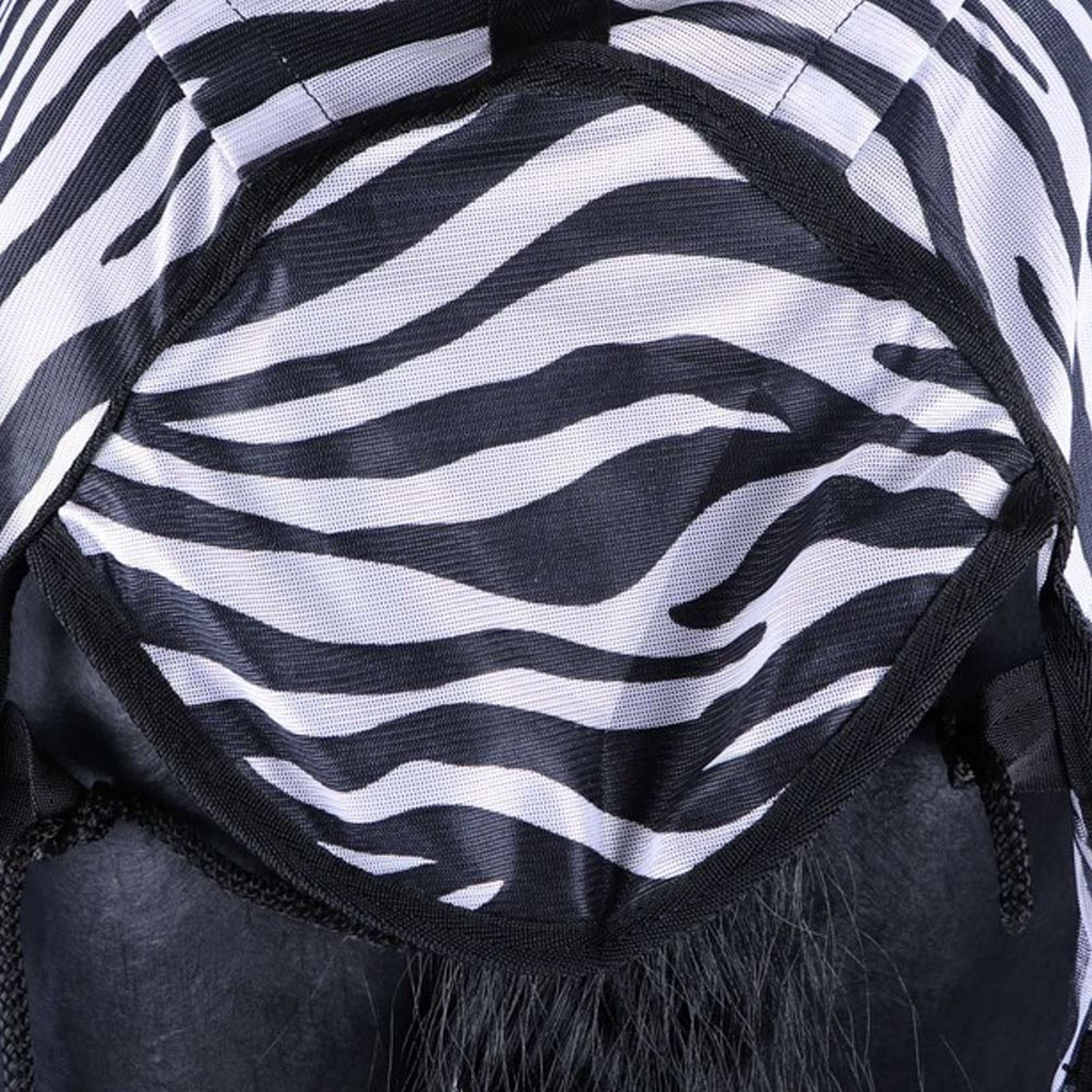 HORKA Couvre-reins Anti-mouches Fixe Cou Zebra - Image 5